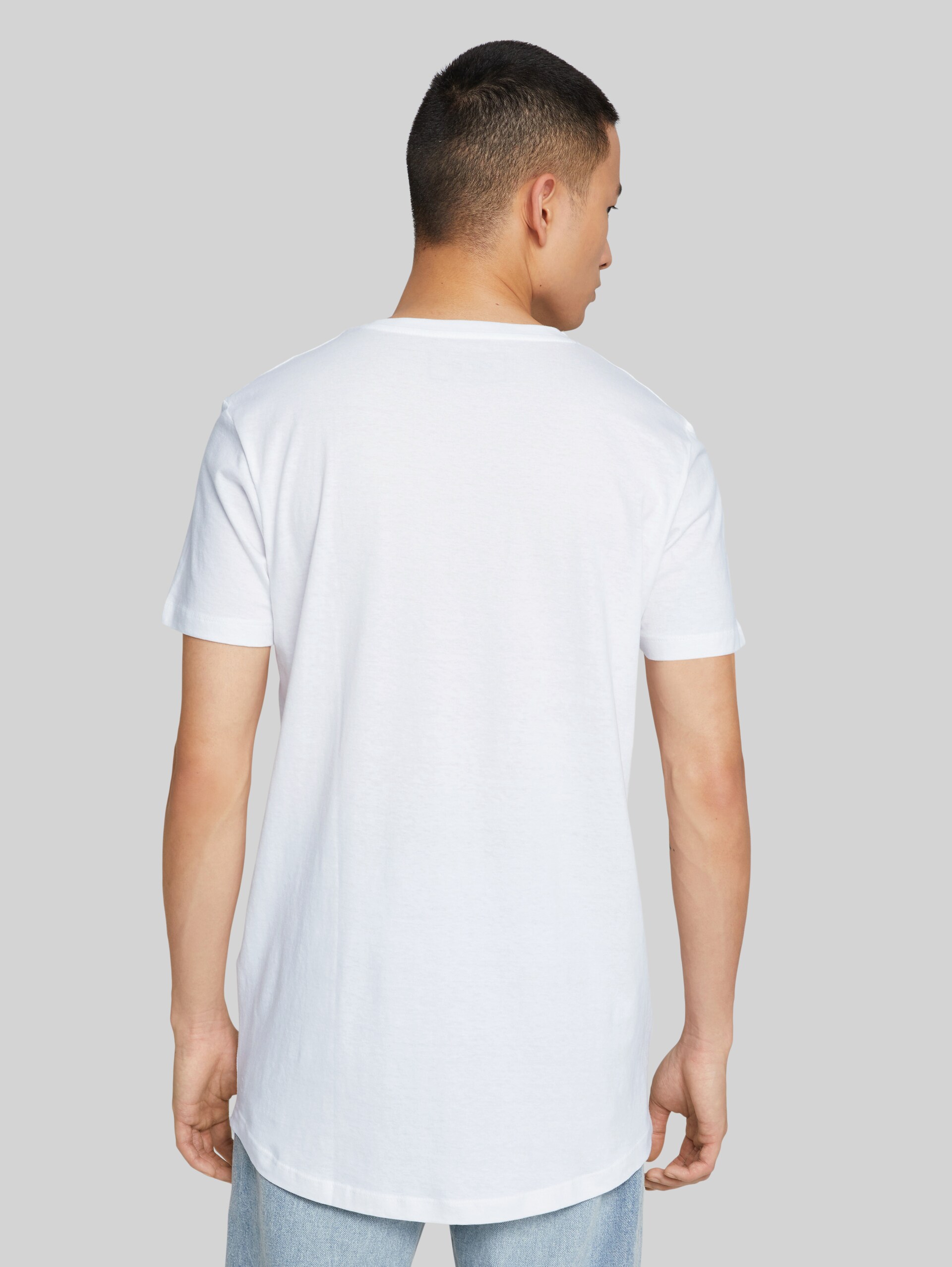 T-Shirts im Doppelpack - White - Auschnitt Model-Rückansicht