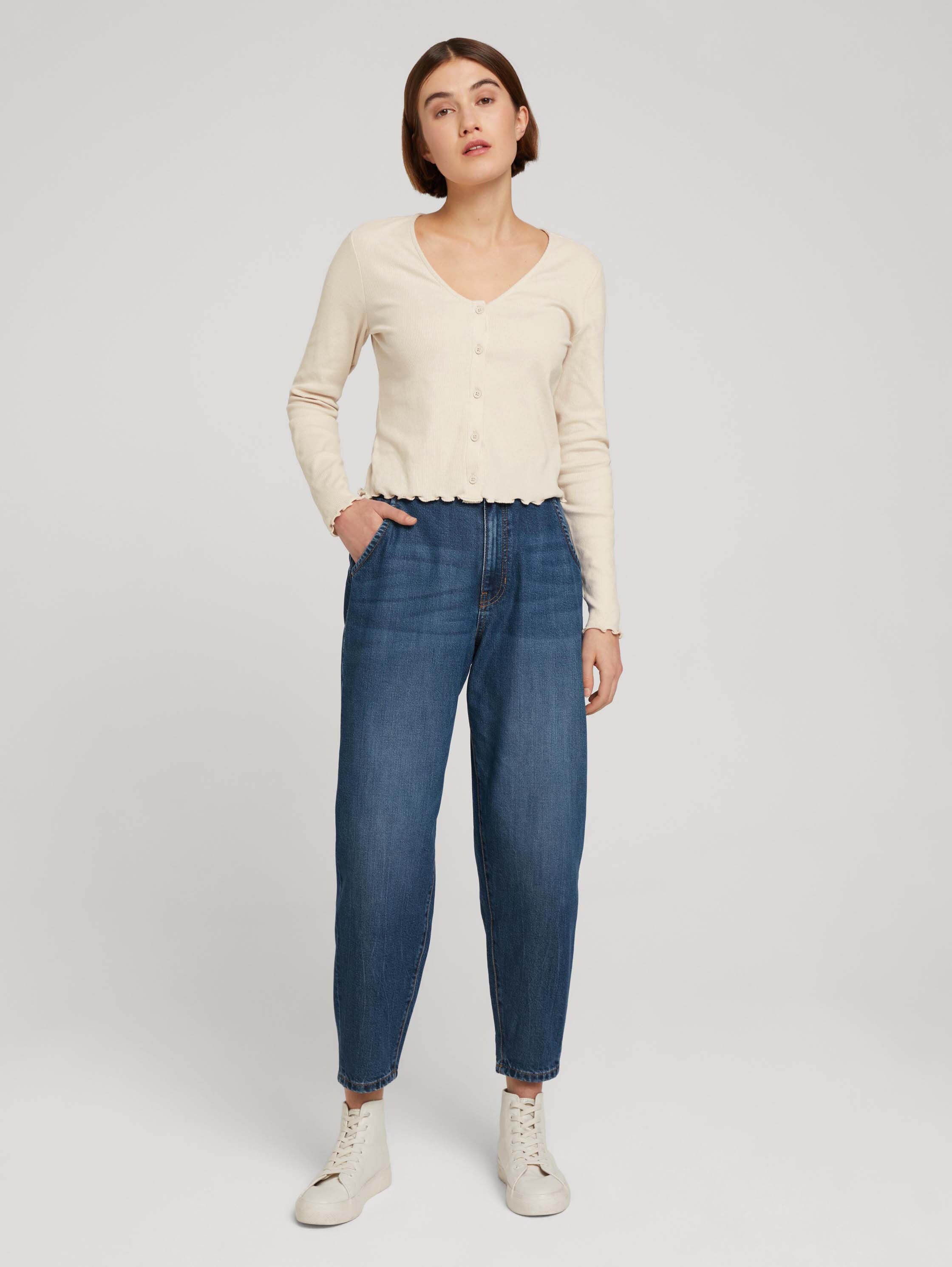 新品)Nine Tailor Marsh Stole(Heather Blue) Wrap London - Seamed tapered jeans