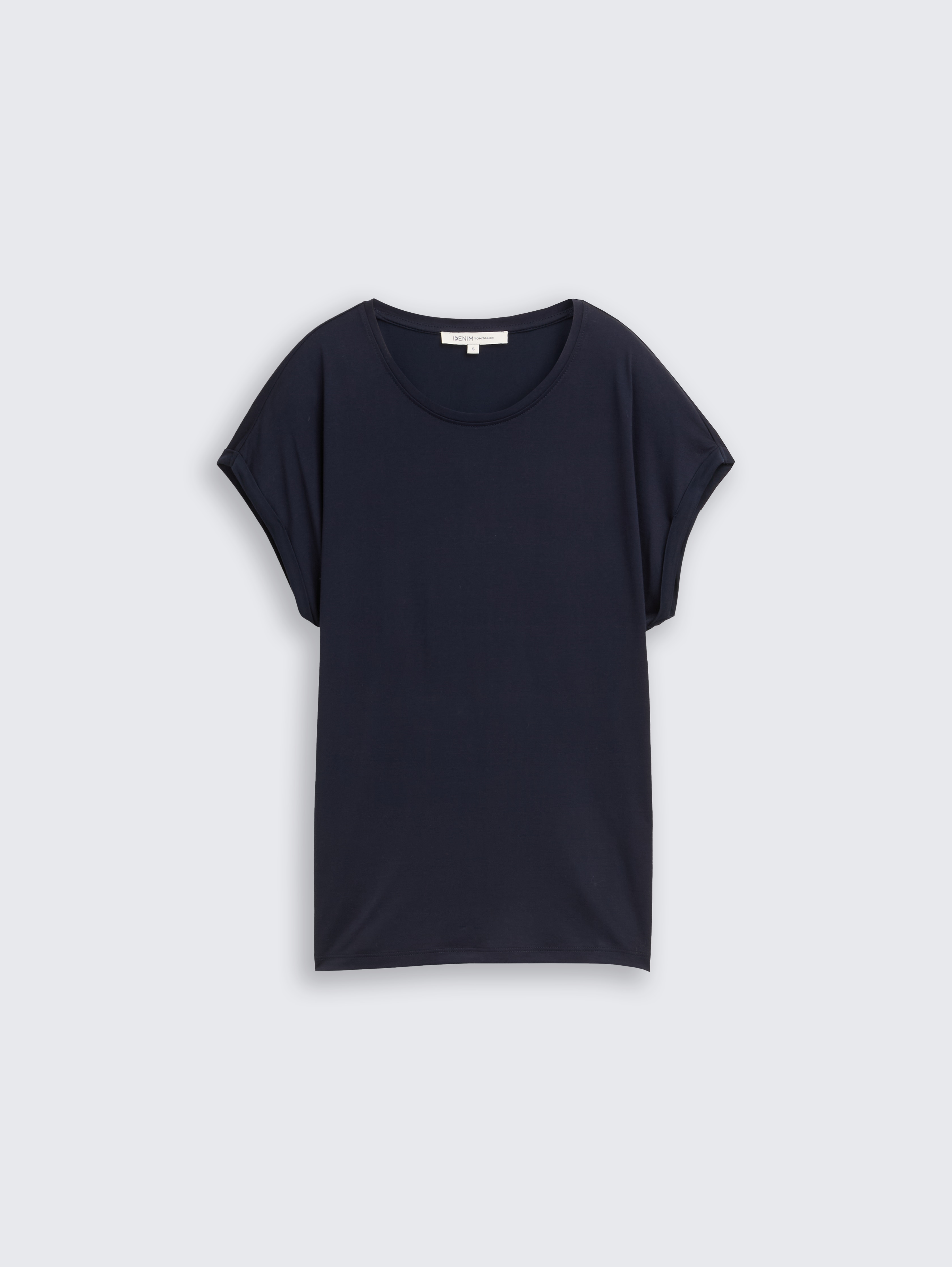 トップス LESS TAILOR Loose-fit T-shirt in blue by Tom Tailor