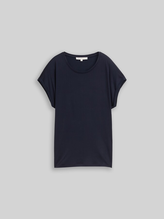 Loose-fit T-shirt by Denim Female, sky captain blue