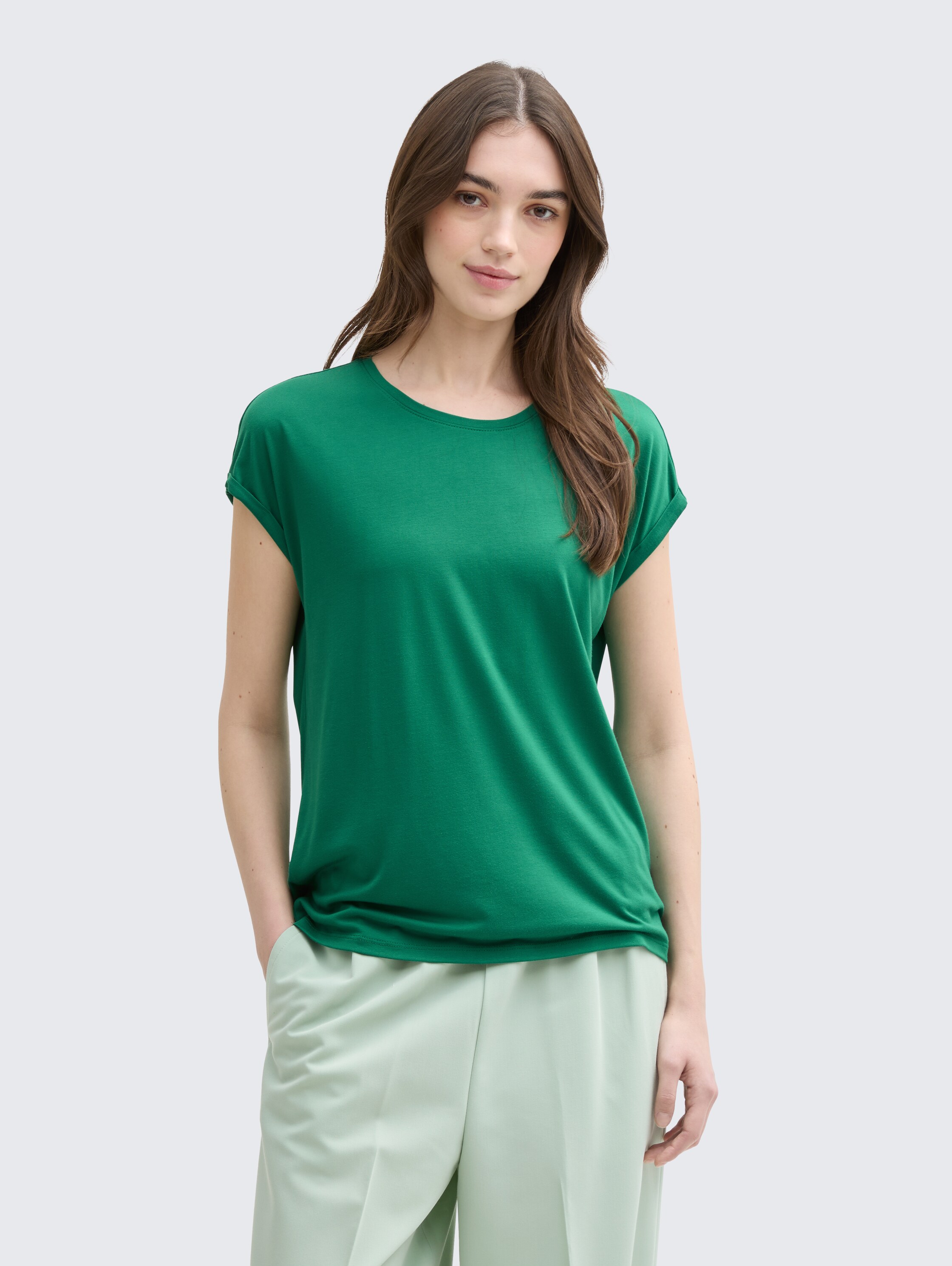 Basic T-Shirt - luscious_pine_green - 