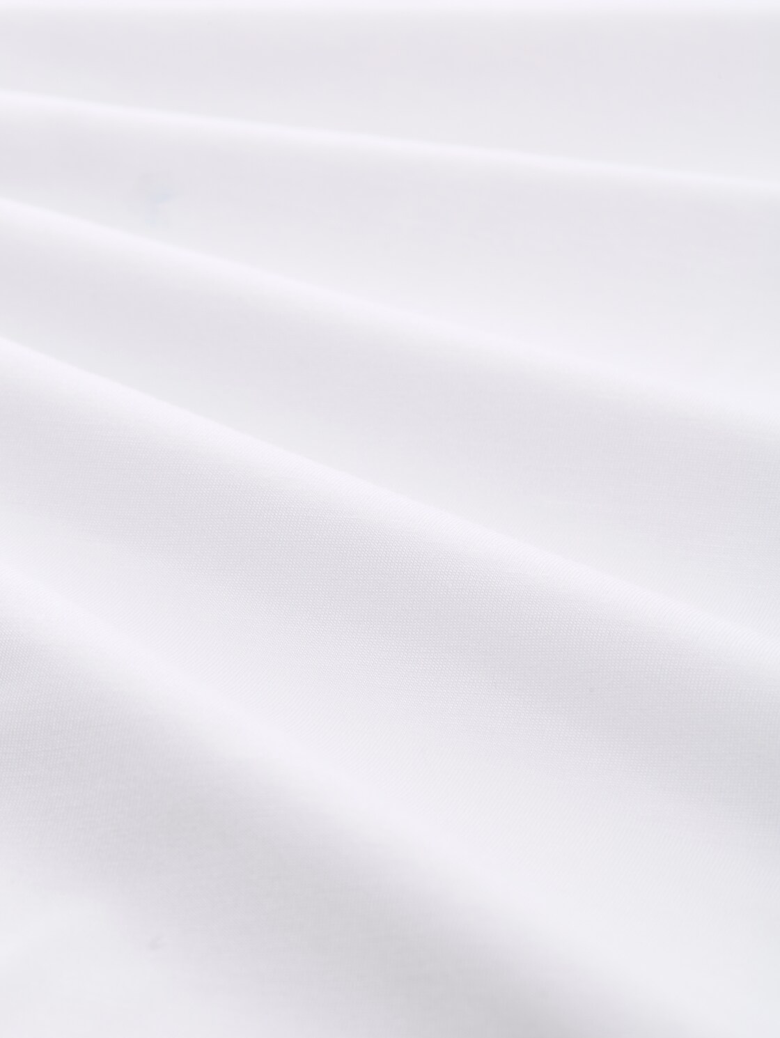 Loose Fit T-Shirt - White - Material-Ansicht