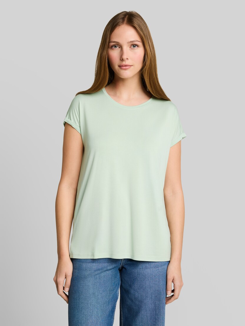 T-shirt met losse pasvorm door Denim Female, light matcha green