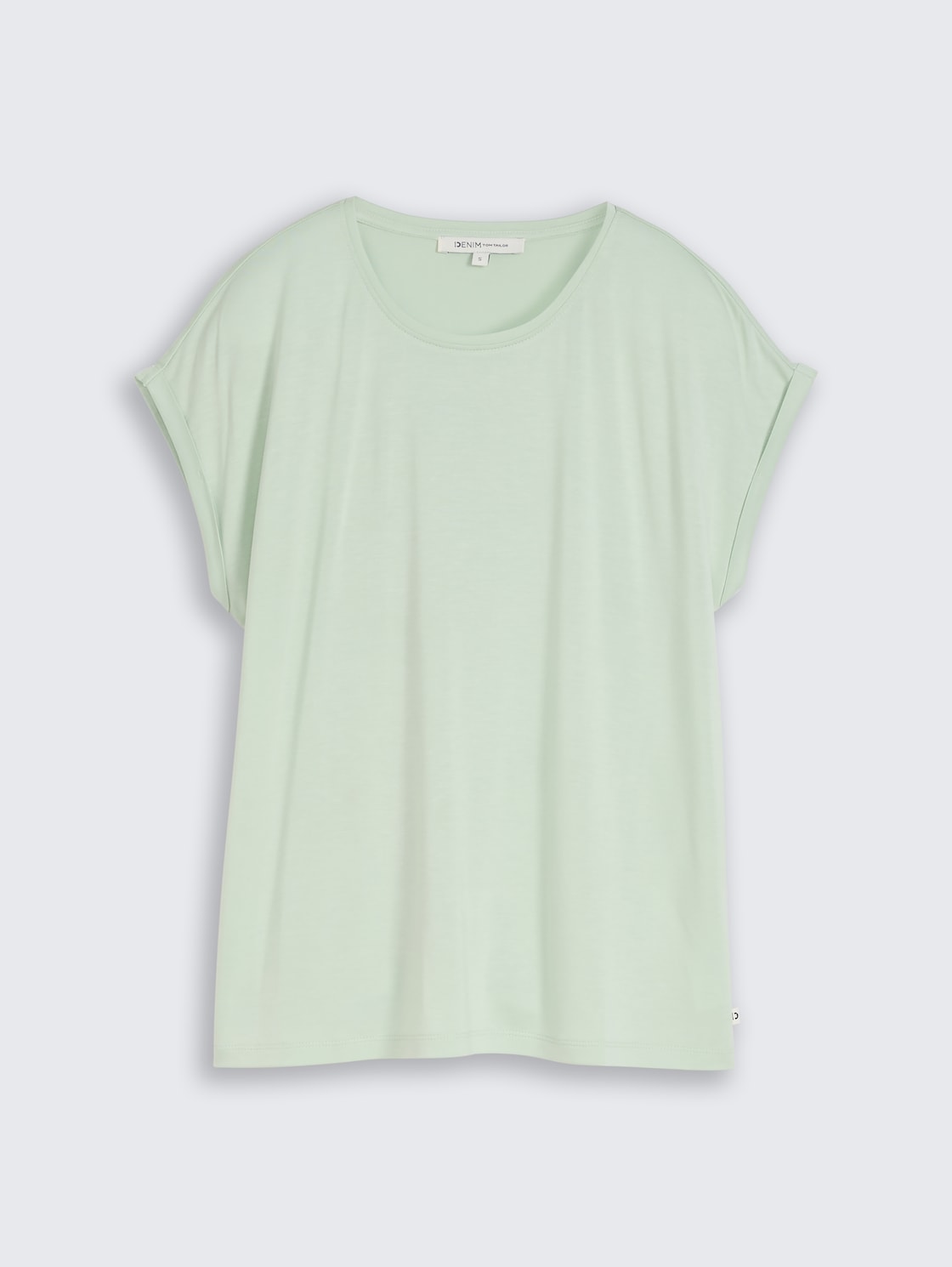 Loose Fit T-Shirt - light matcha green - Vorder-Produkt-Ansicht