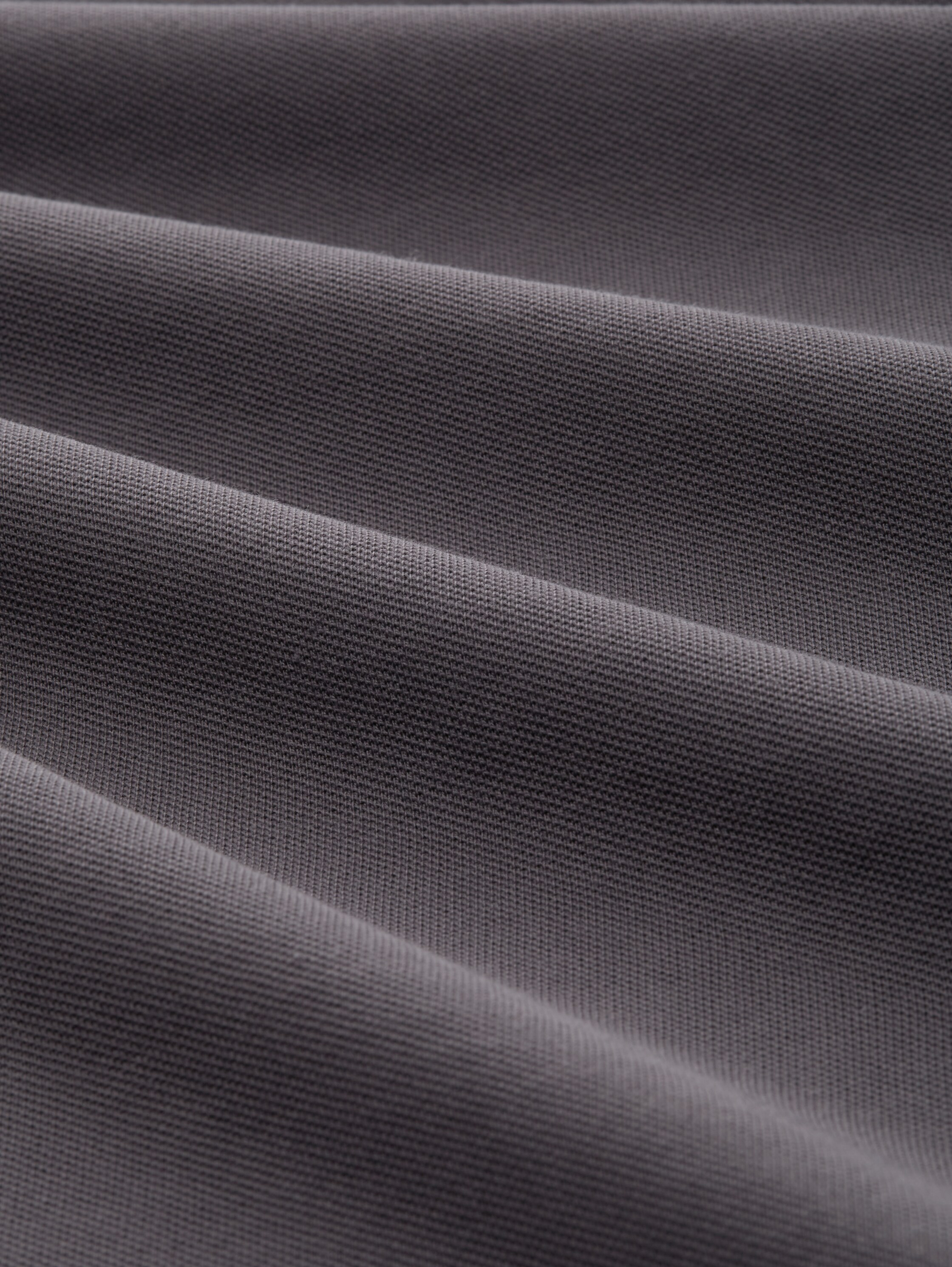 Piqué Poloshirt aus Baumwolle - Dark Shadow