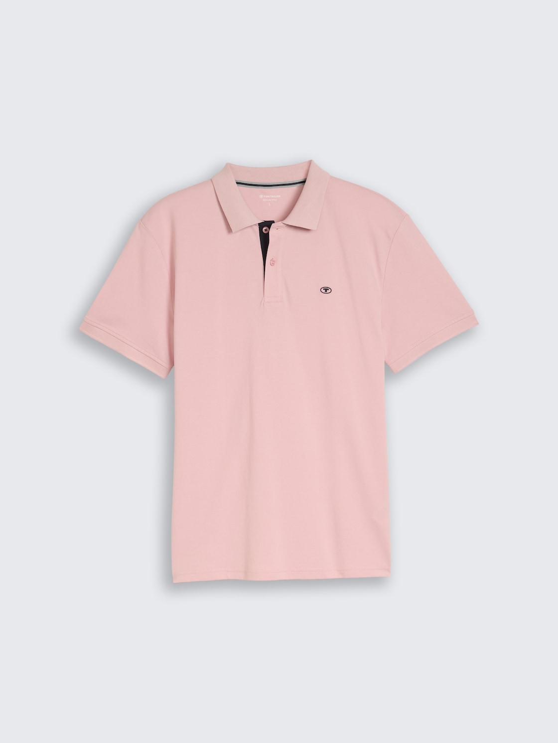 Piqué Poloshirt mit Logo-Stickerei - Twinkle Pink