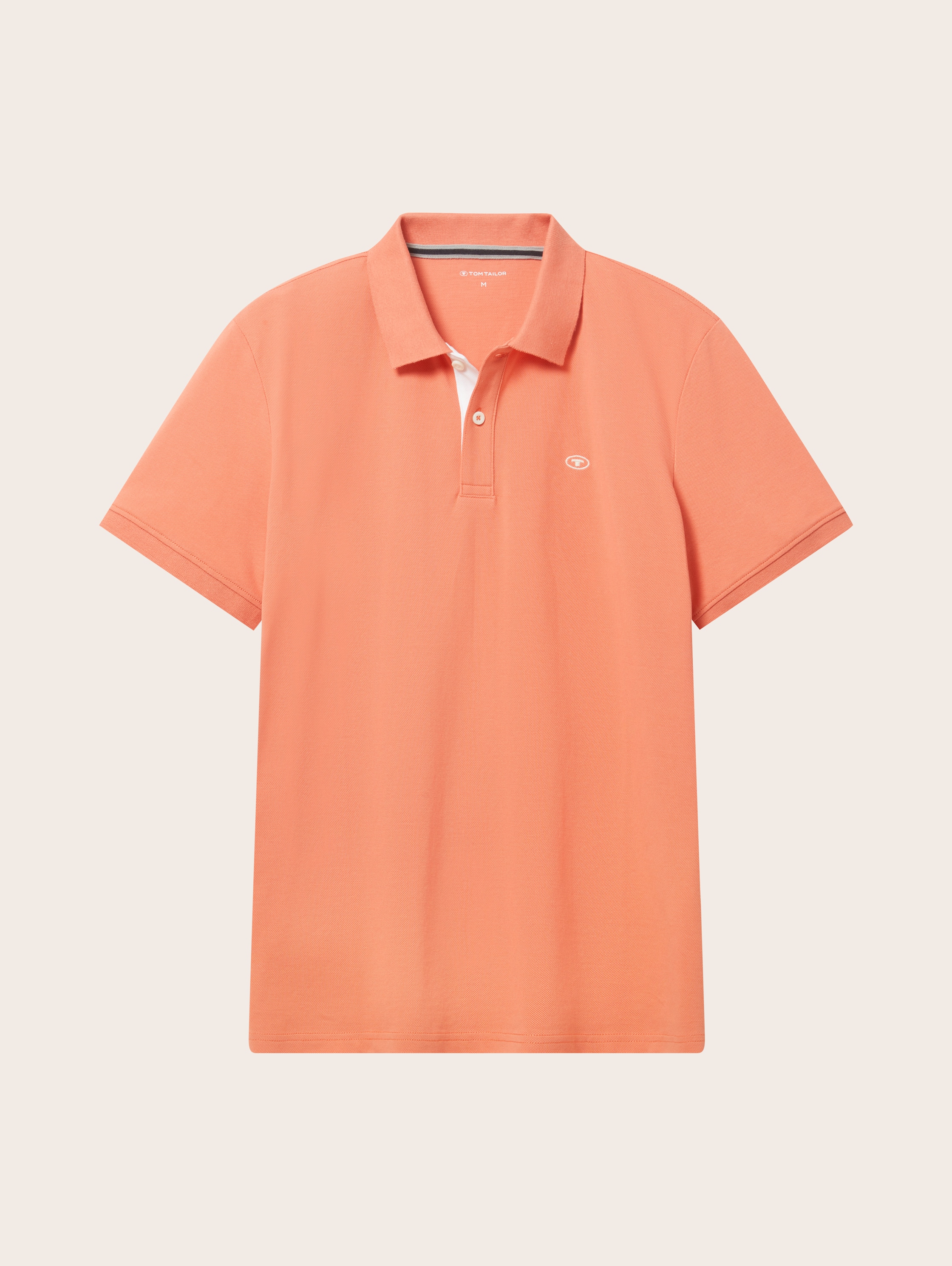 Katoenen piqué polo - Wild Coral