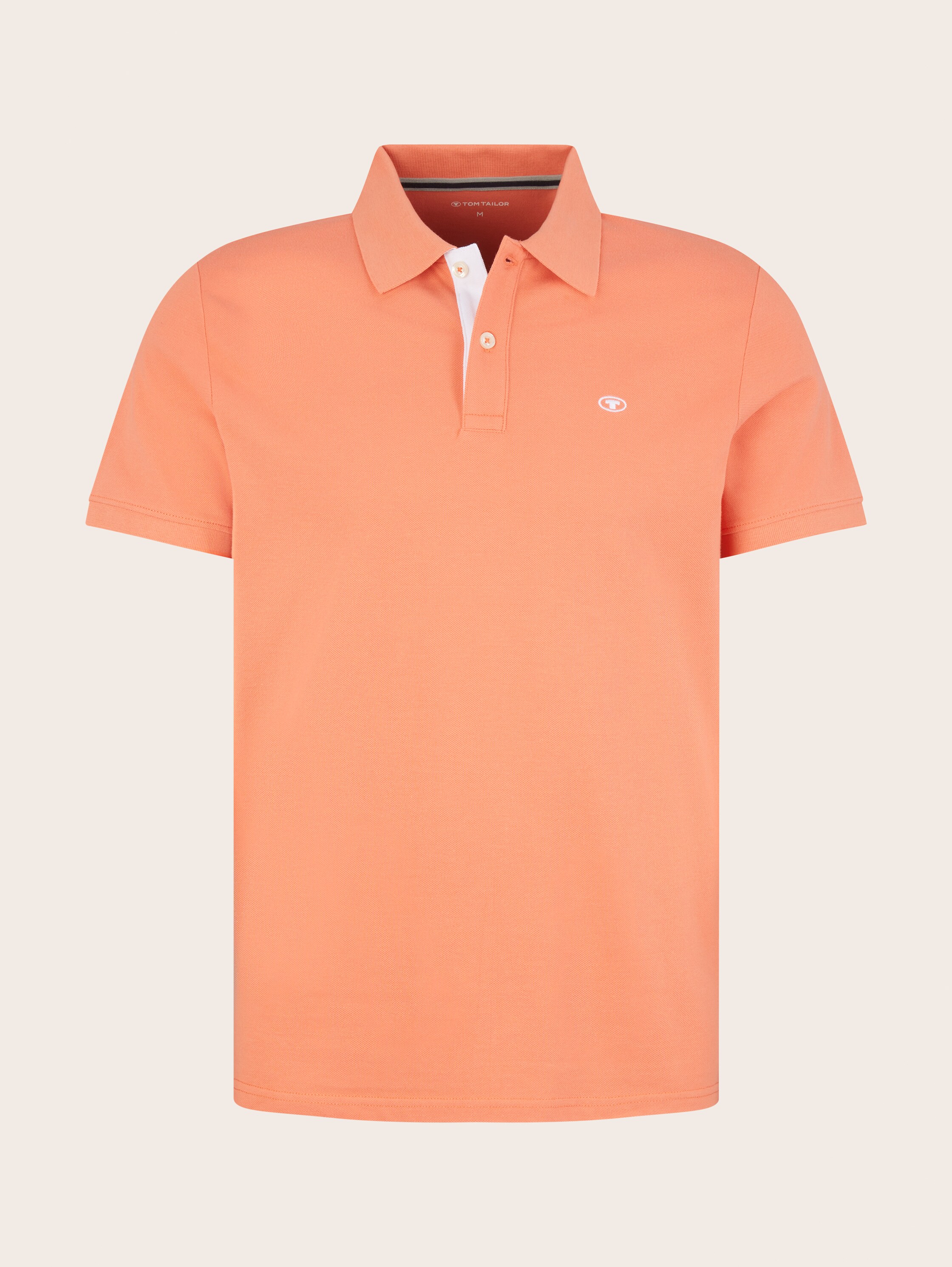 Katoenen piqué polo - Wild Coral