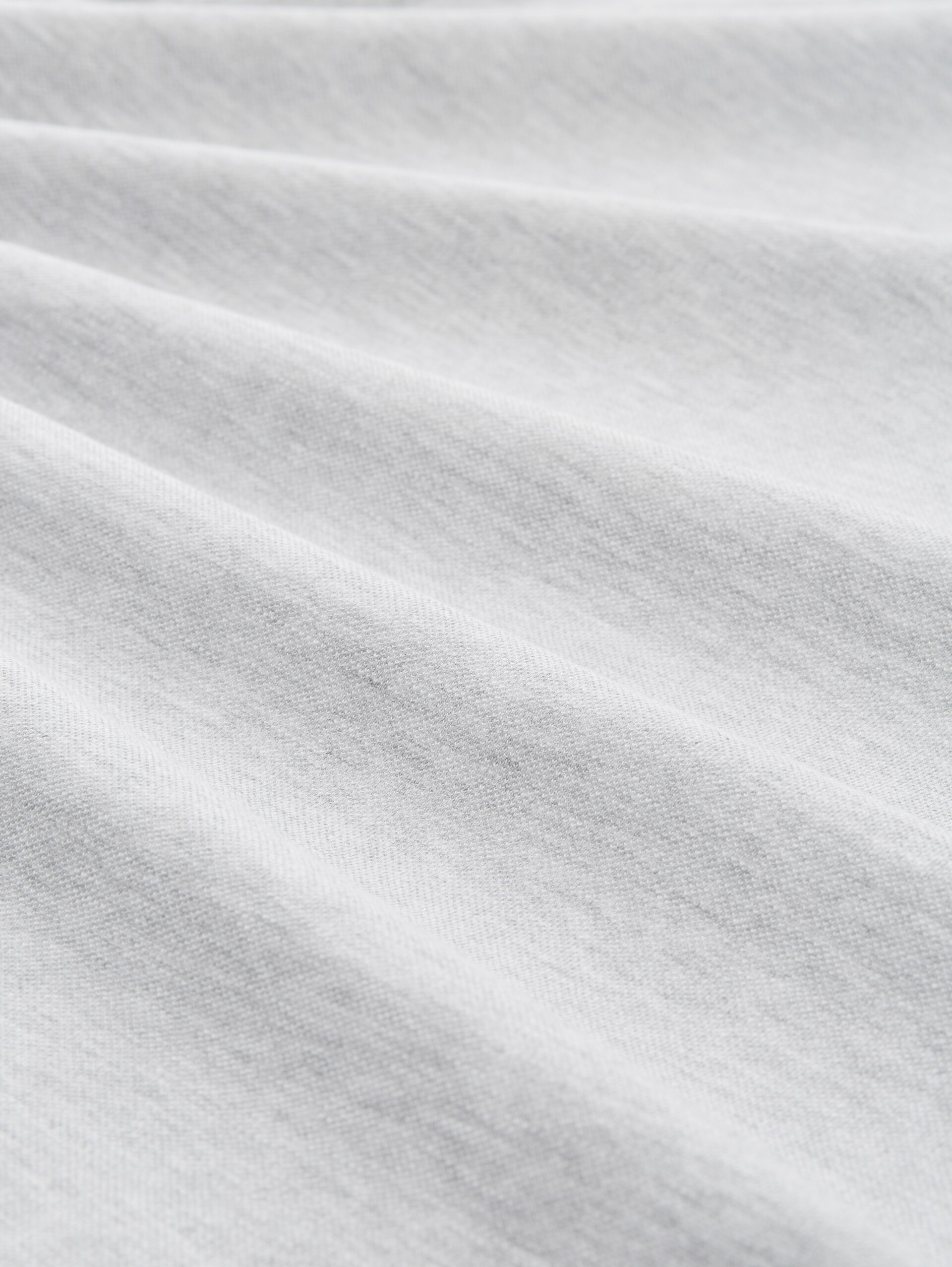 Piqué polo shirt with embroidered logo - Grey Heather Melange