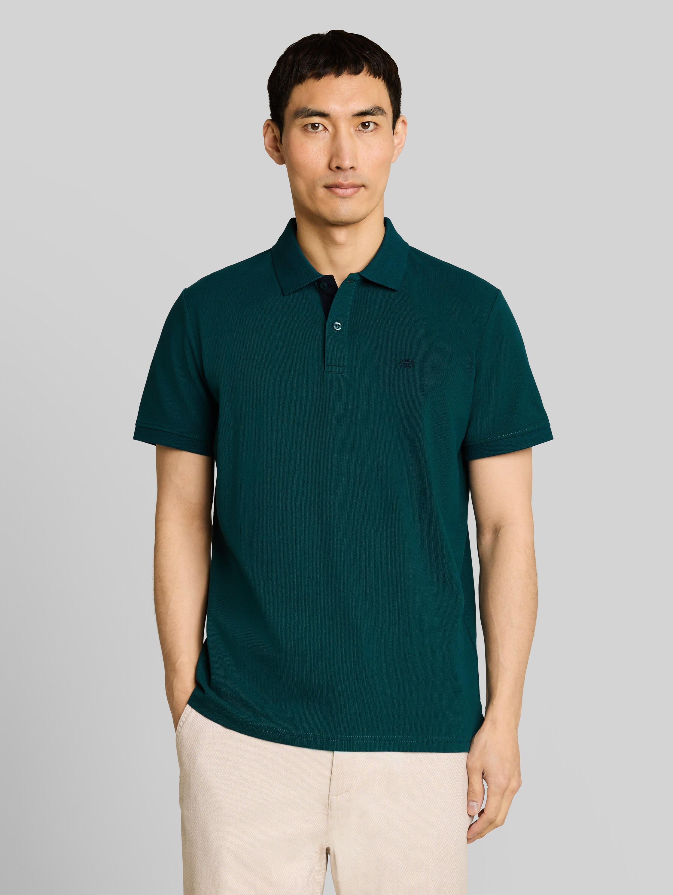 Polo majica od piquéa s izvezenim logom - Image 1