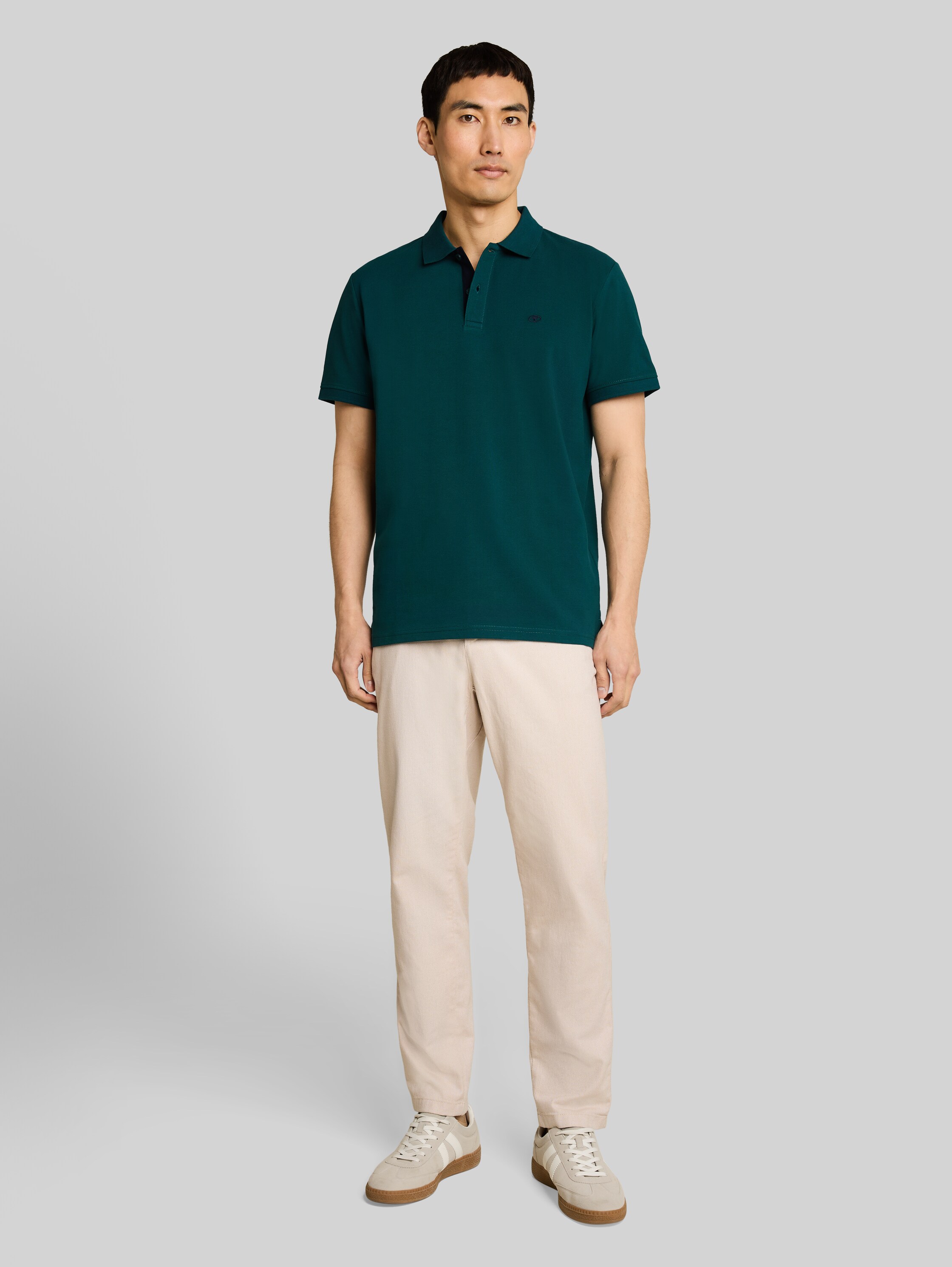 Polo majica od piquéa s izvezenim logom - Image 4
