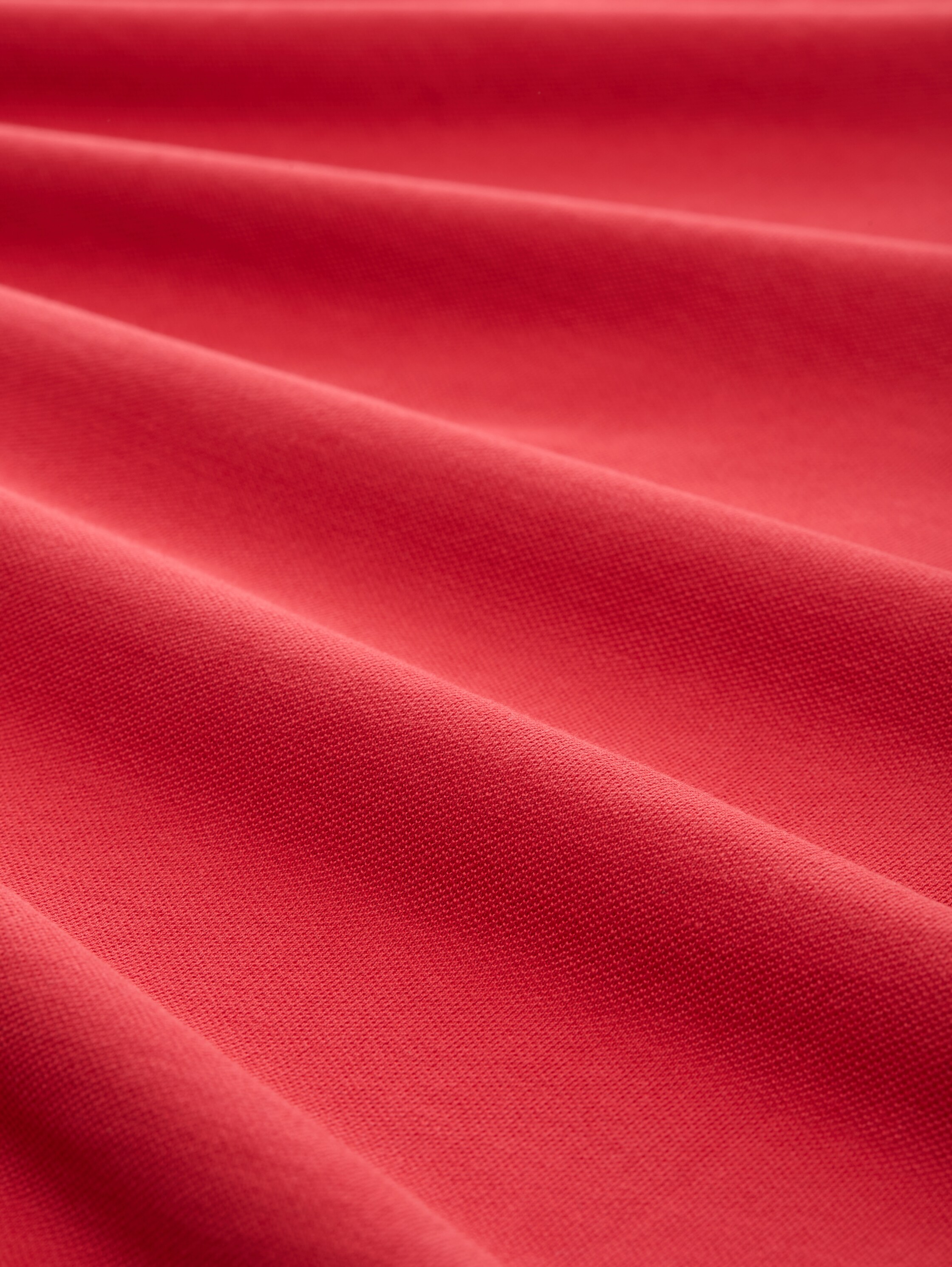 Cotton piqué polo shirt - samba_red - 