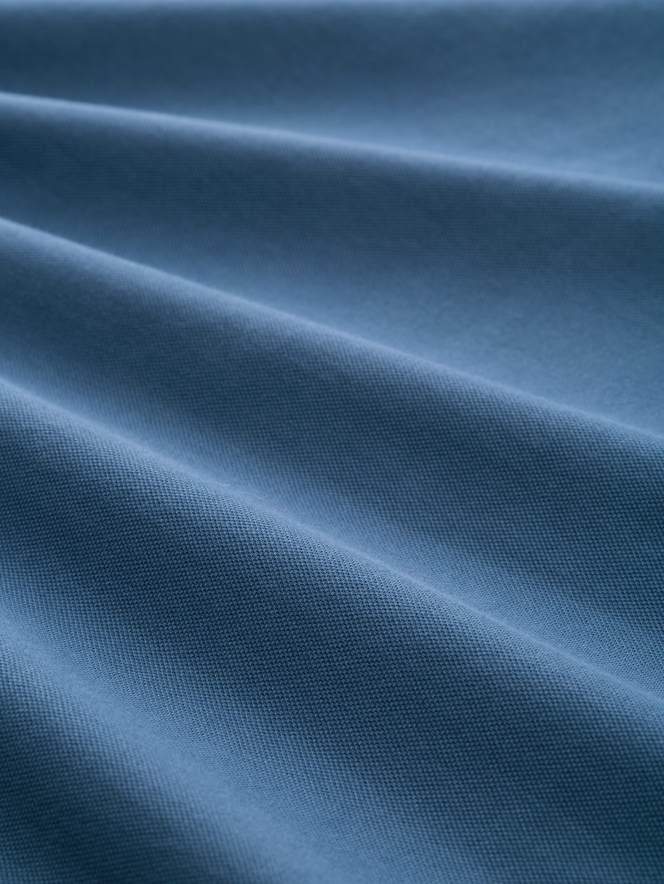 Katoenen piqué polo - oxford_denim -