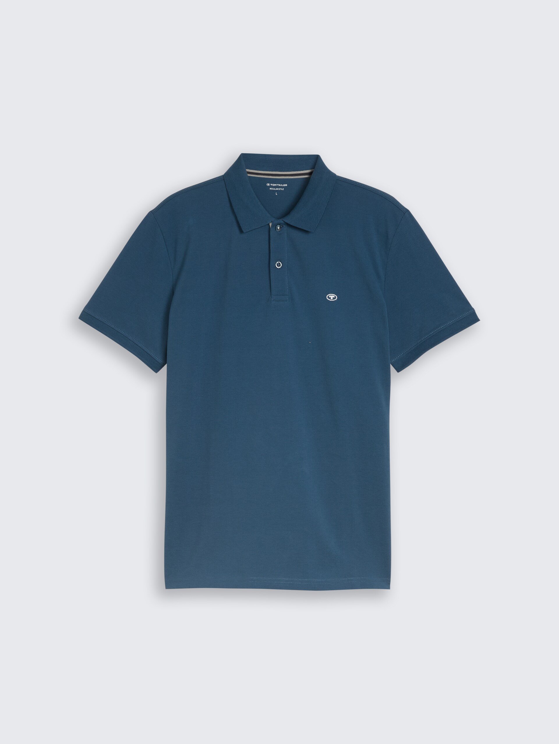 Polo en piqué avec logo brodé - nighttime blue