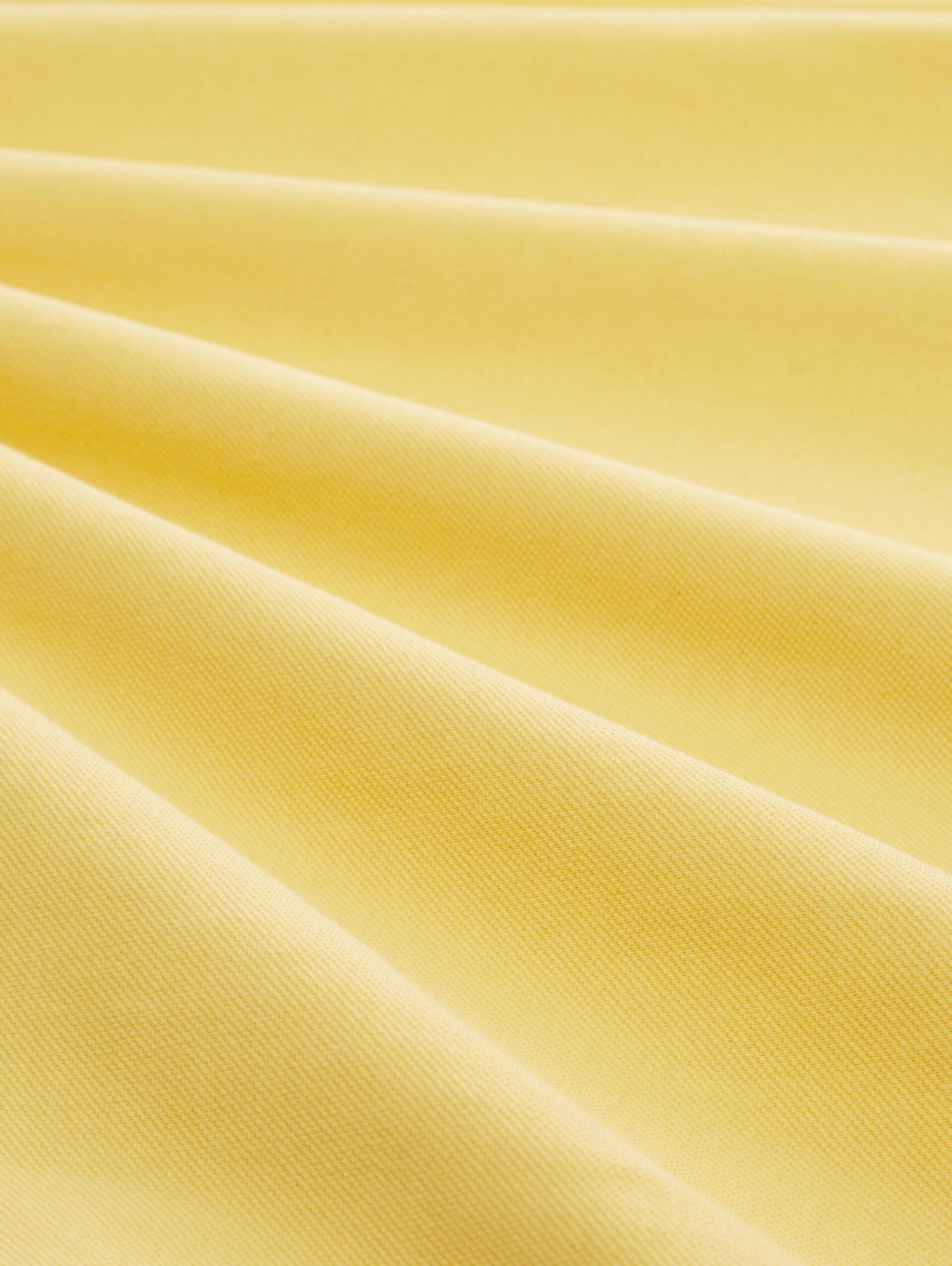 Piqué poloshirt met geborduurd logo - sunny yellow
