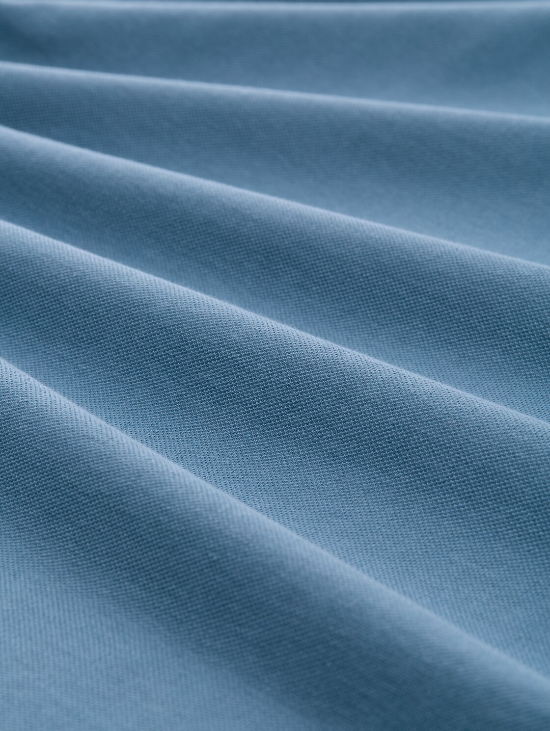 Piqué Poloshirt mit Logo-Stickerei - mystical blue