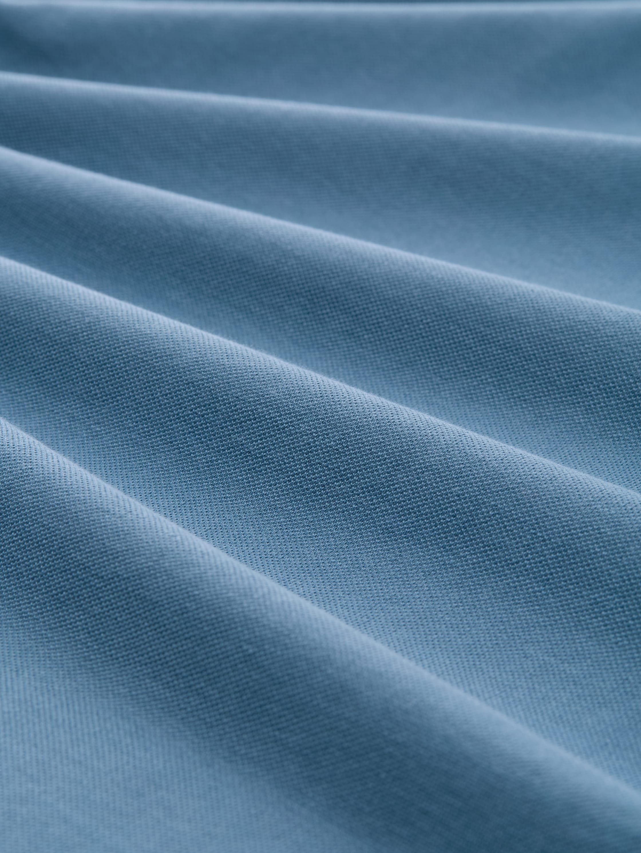 Piqué Poloshirt mit Logo-Stickerei - mystical blue