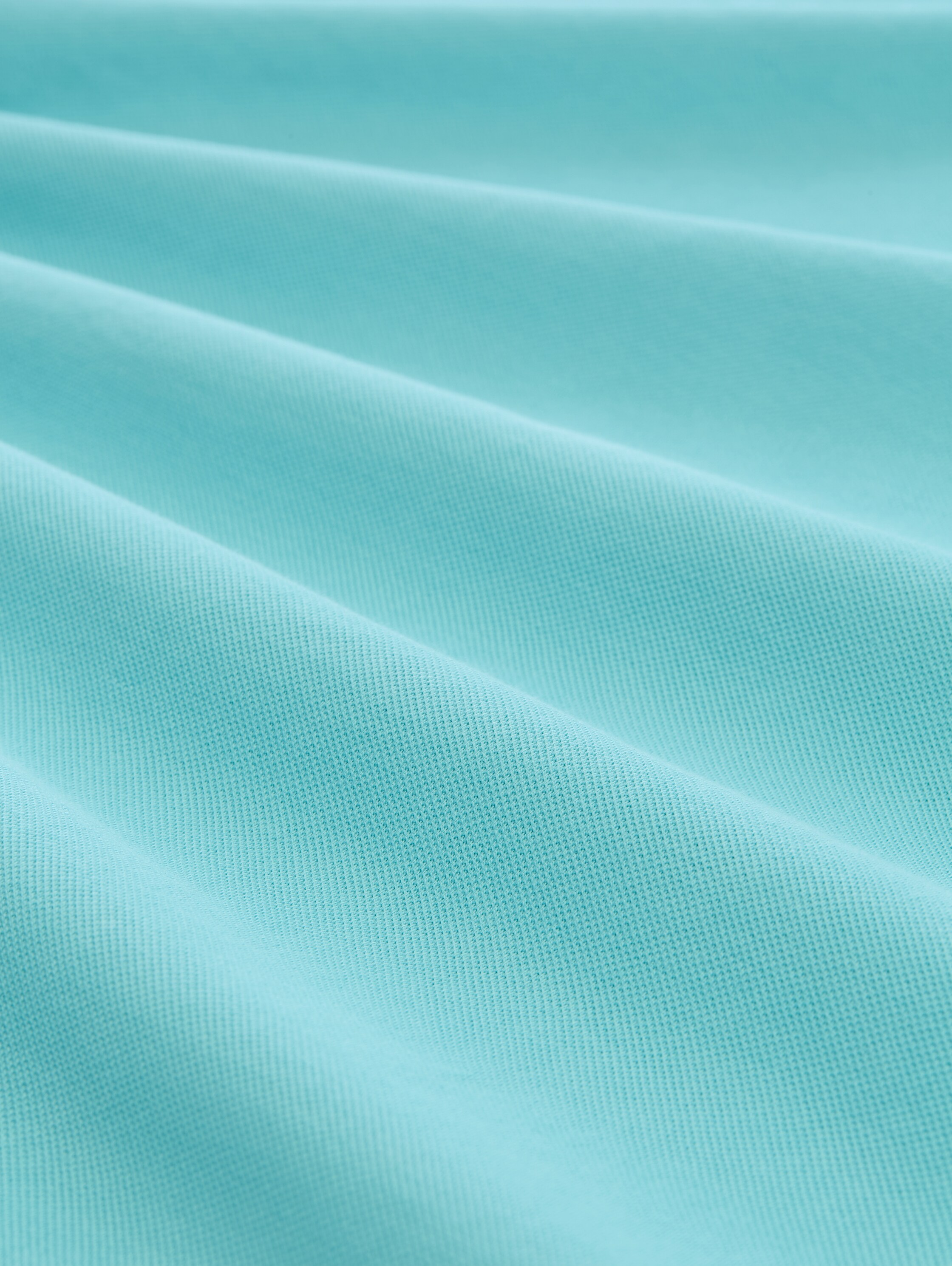 Piqué polo shirt with embroidered logo - river_teal - 