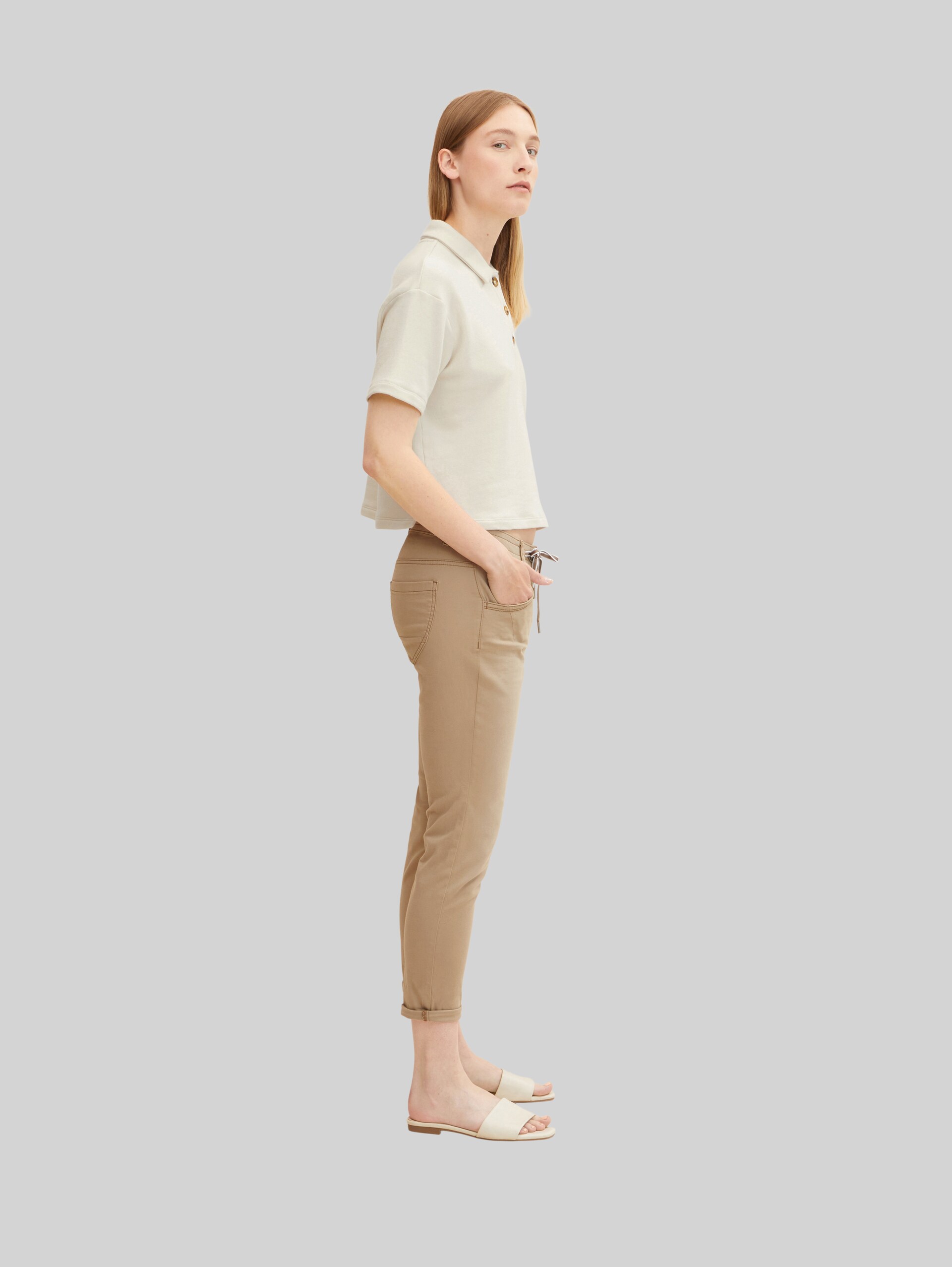 Jeans Tapered Relaxed - dark sepia