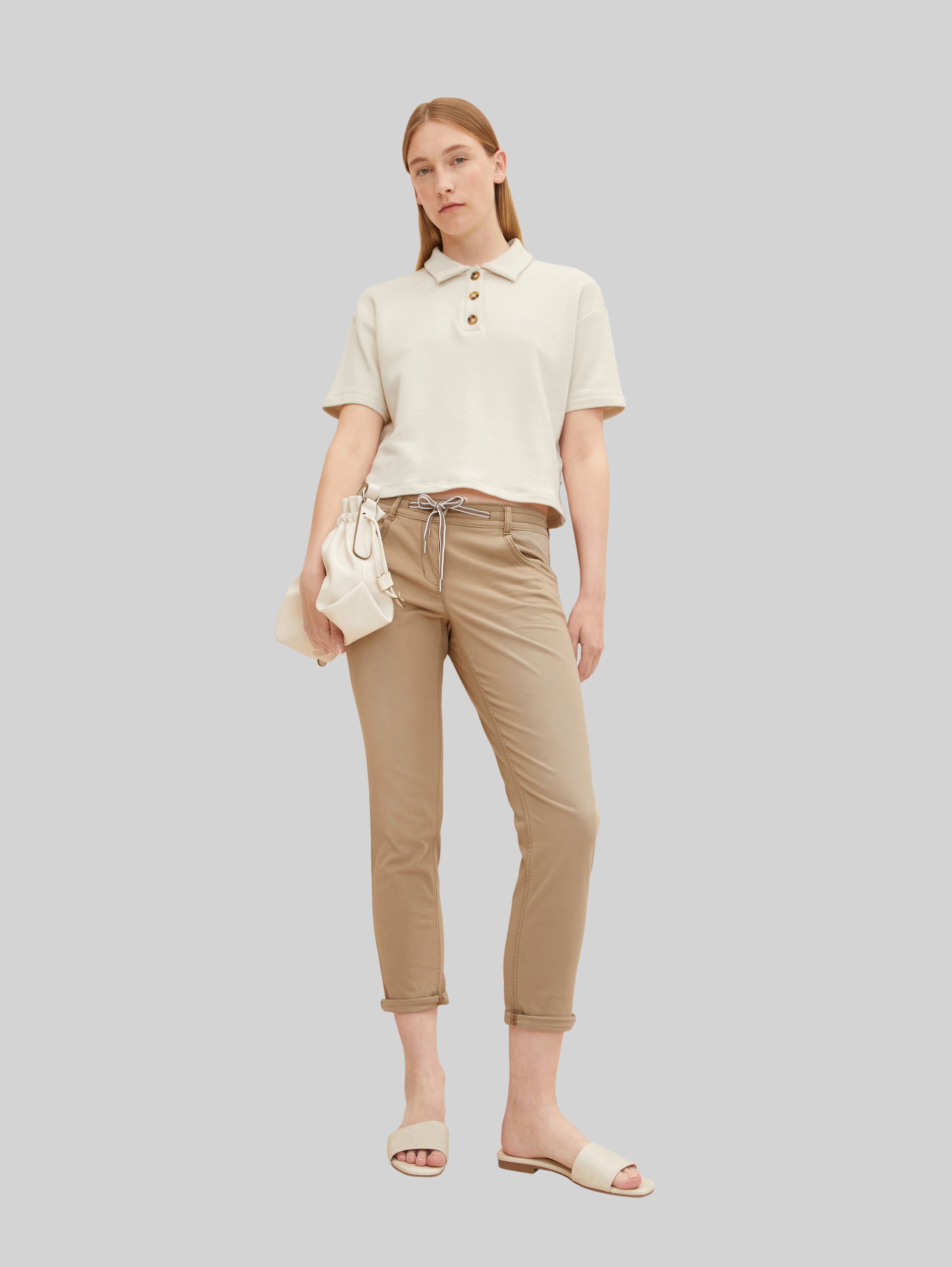 Jeans Tapered Relaxed - dark sepia