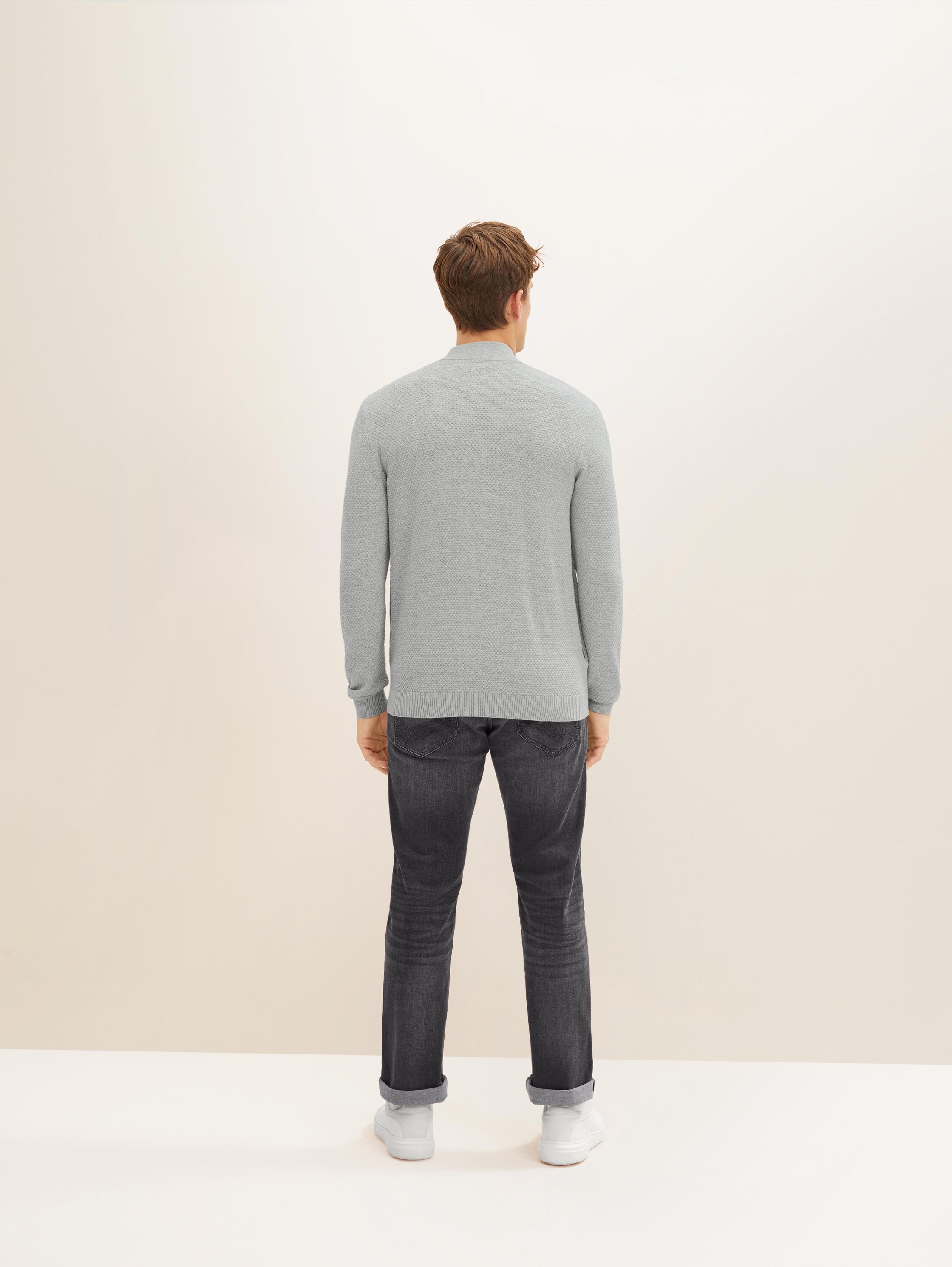 Cardigan - ordinary grey melange
