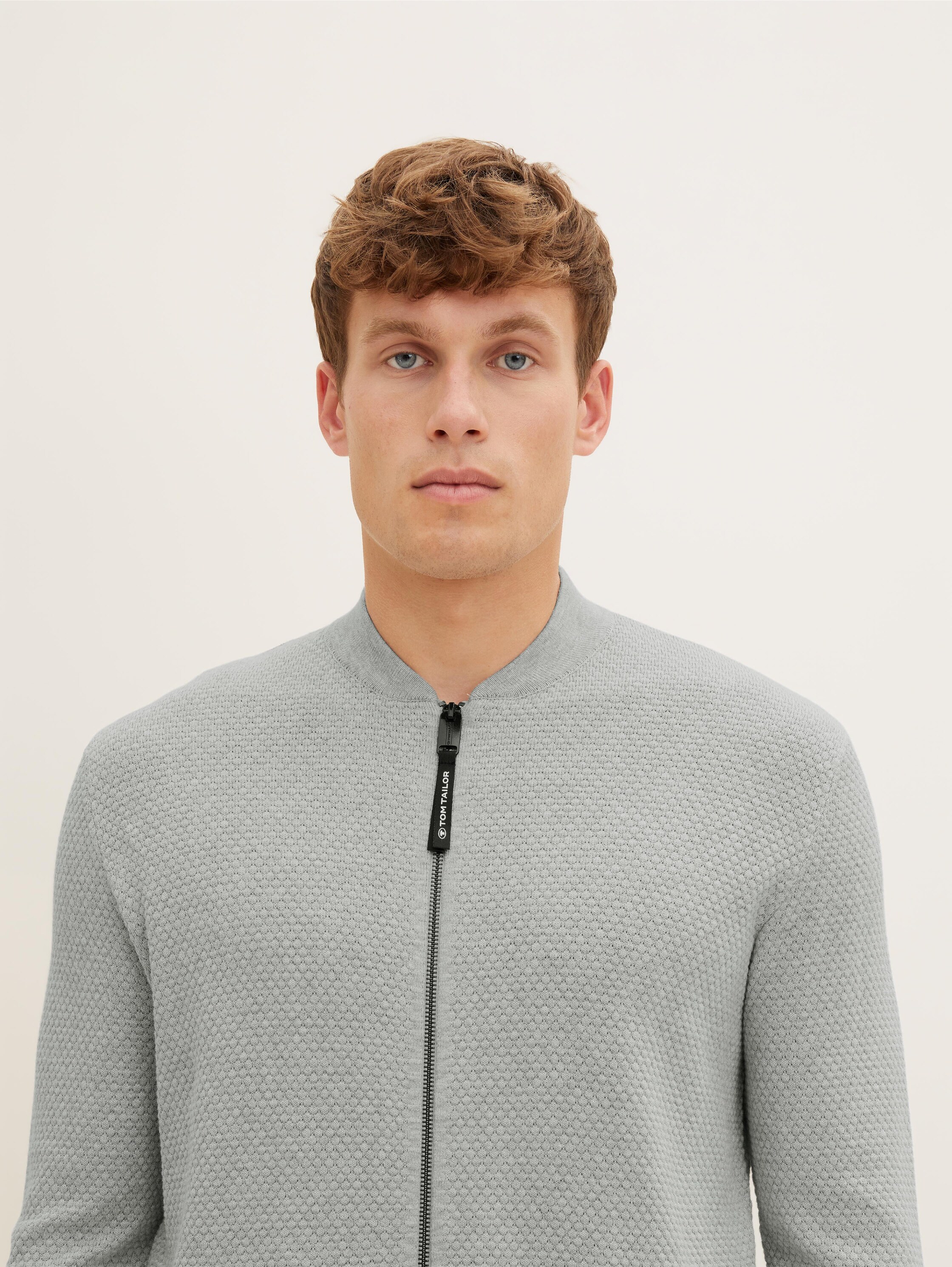 Cardigan - ordinary grey melange - Vue détaillée du modèle