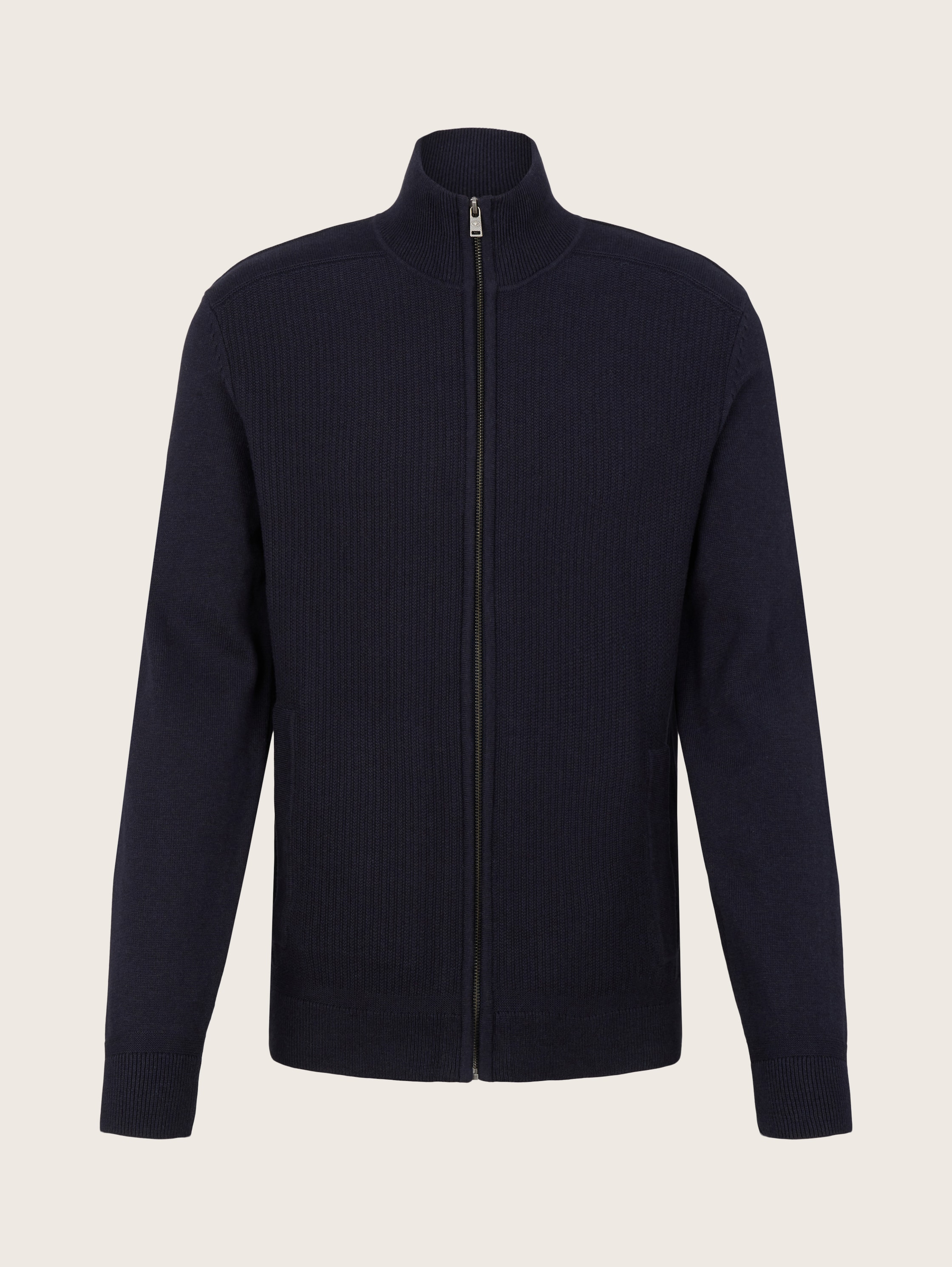 Strickjacke - Knitted Navy Melange