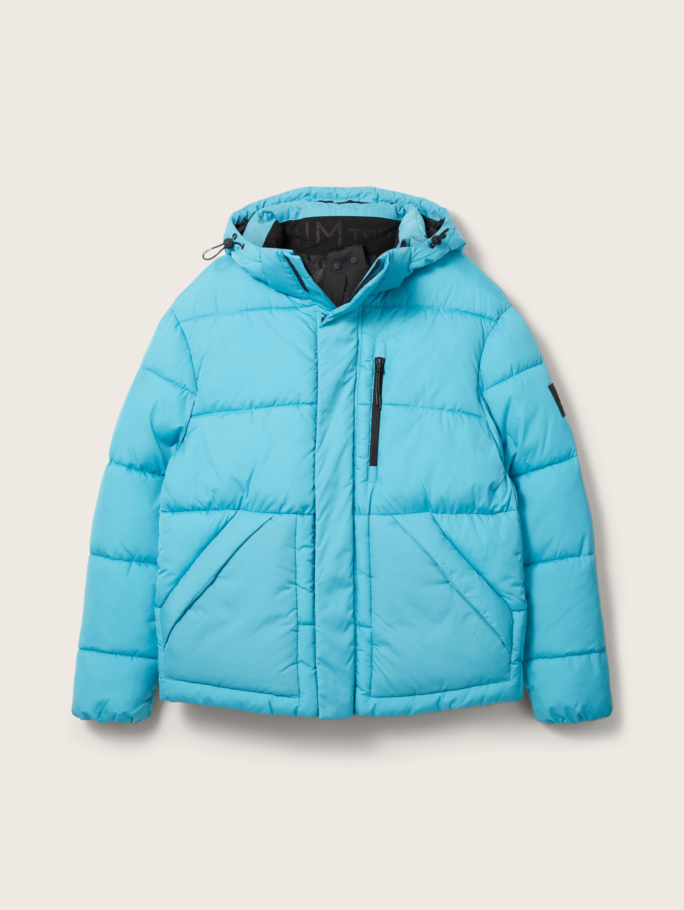 Pufferjacke mit abnehmbarer Kapuze - REPREVE(R) Our Ocean(R) - Laguna Light Blue