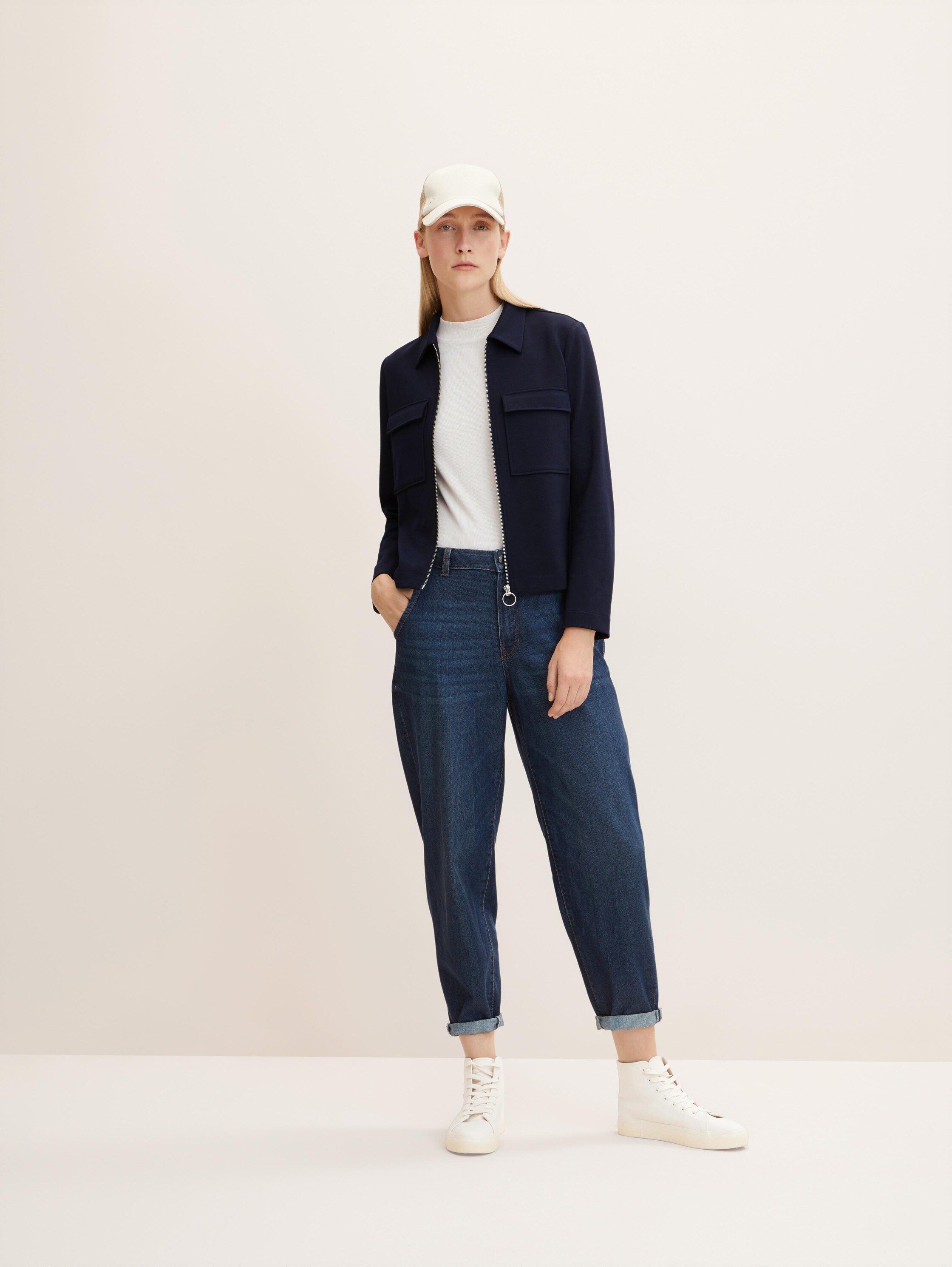 Regular Fit Gestructureerde jas - navy midnight blue