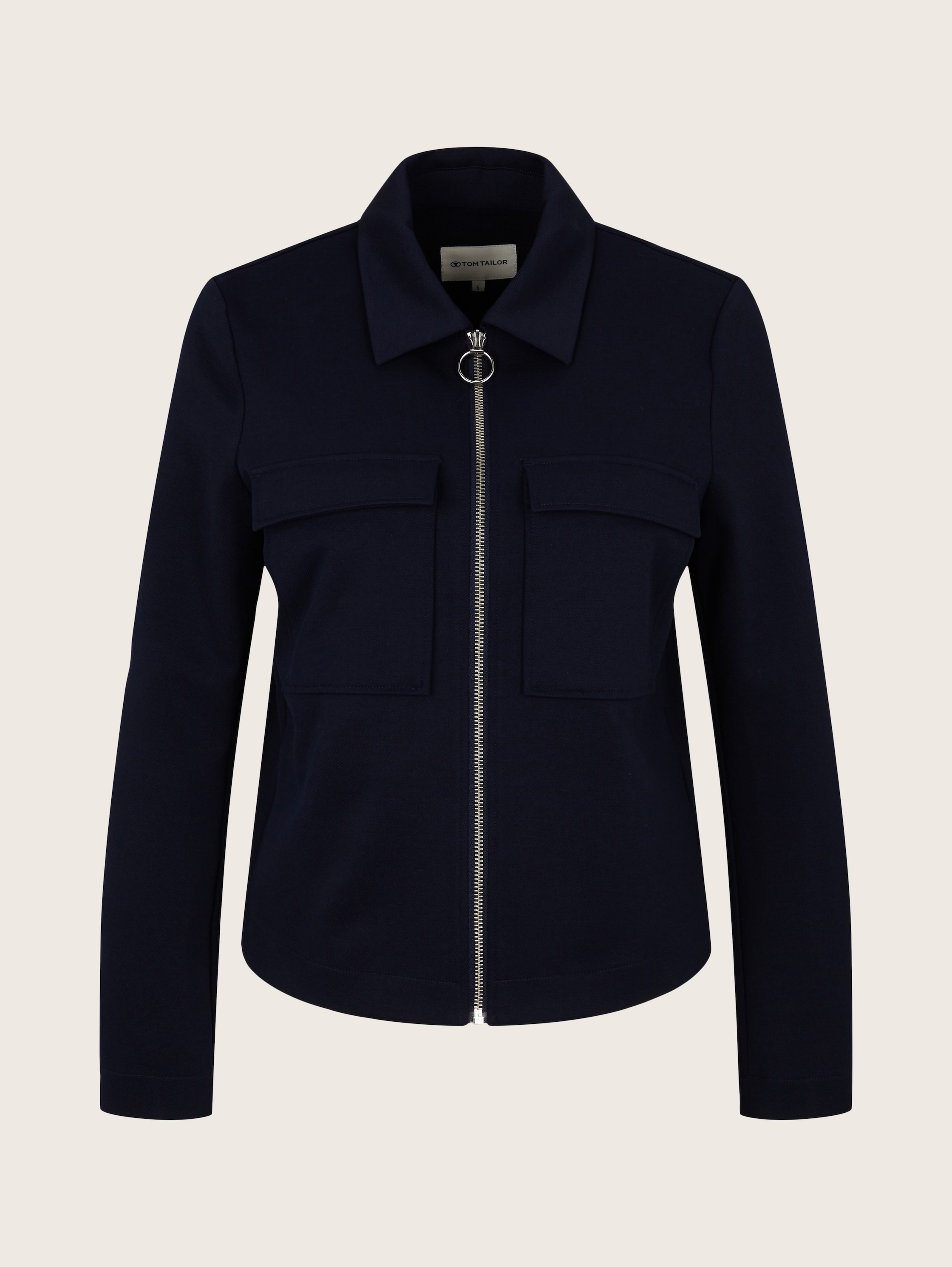 Regular Fit Gestructureerde jas - navy midnight blue