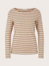 beige anthracite stripe