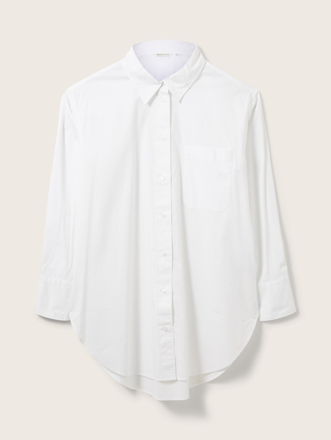 Oversized Hemd - White