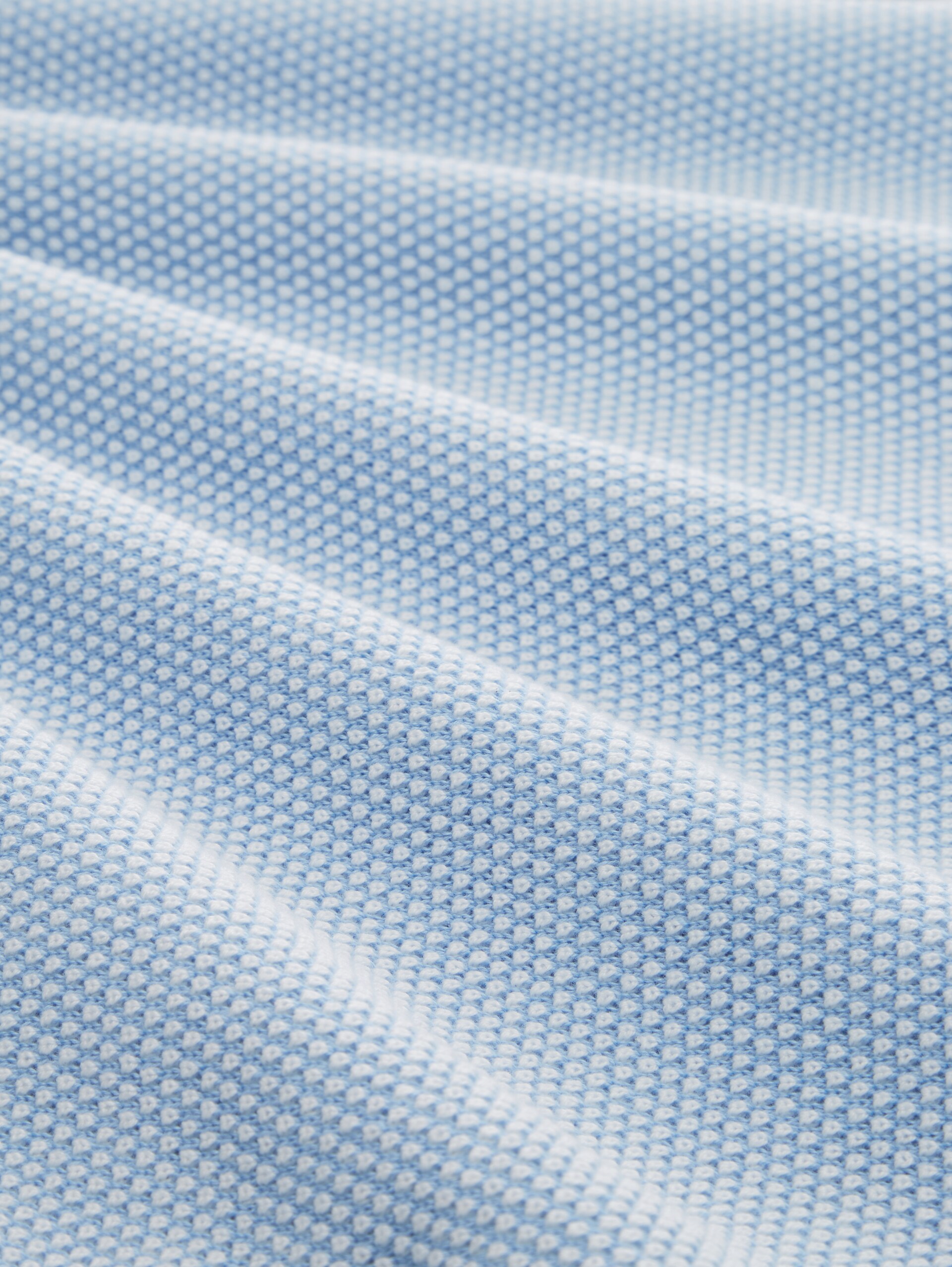 Katoenen gebreide trui met losse pasvorm - blue bubble structure - Materiaalweergave