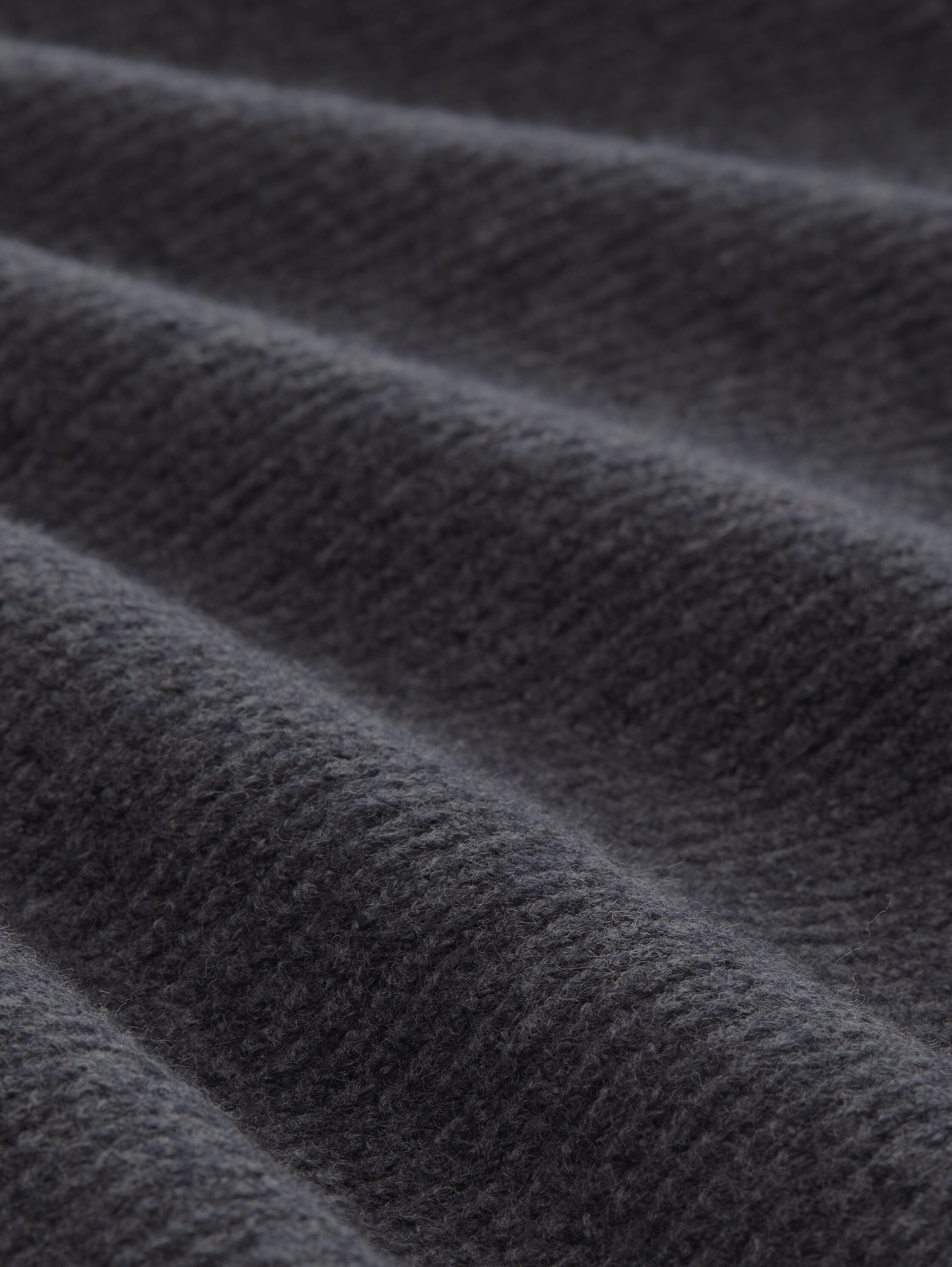 Pullunder mit V-Ausschnitt - evident anthracite melange - Material-Ansicht