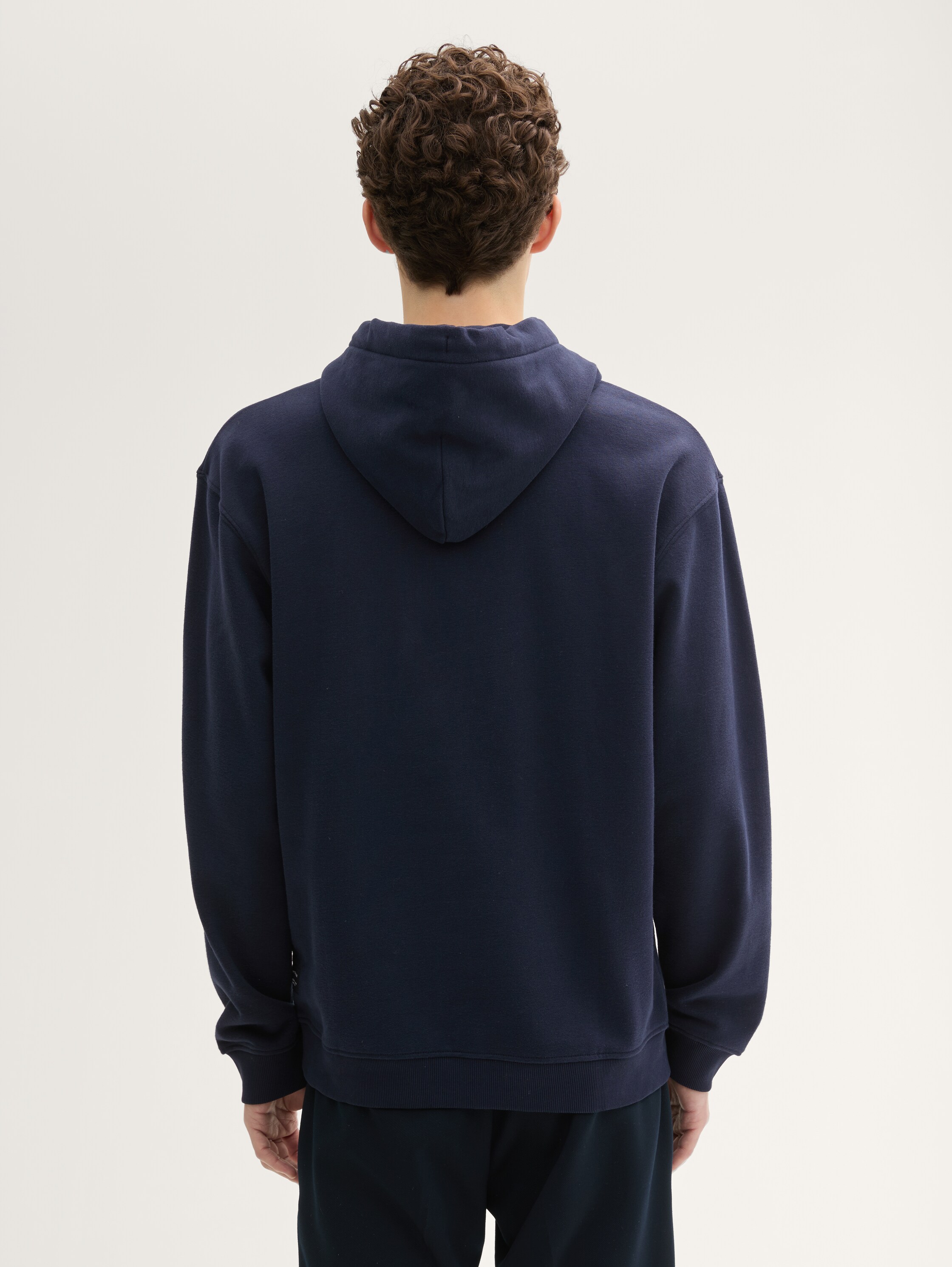 Organic cotton hoodie - sky_captain_blue - 