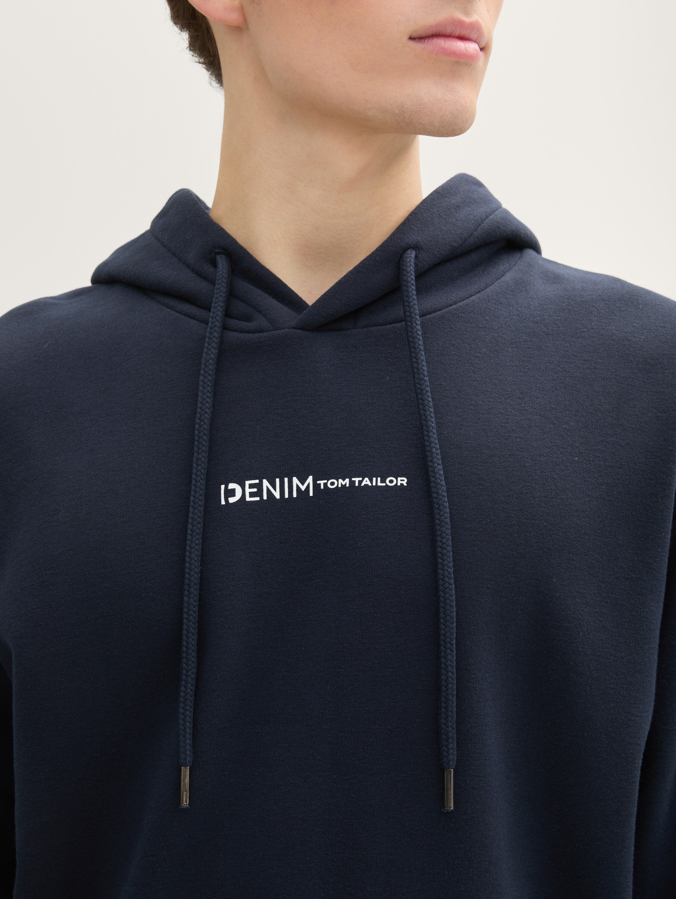Organic cotton hoodie - sky_captain_blue - 