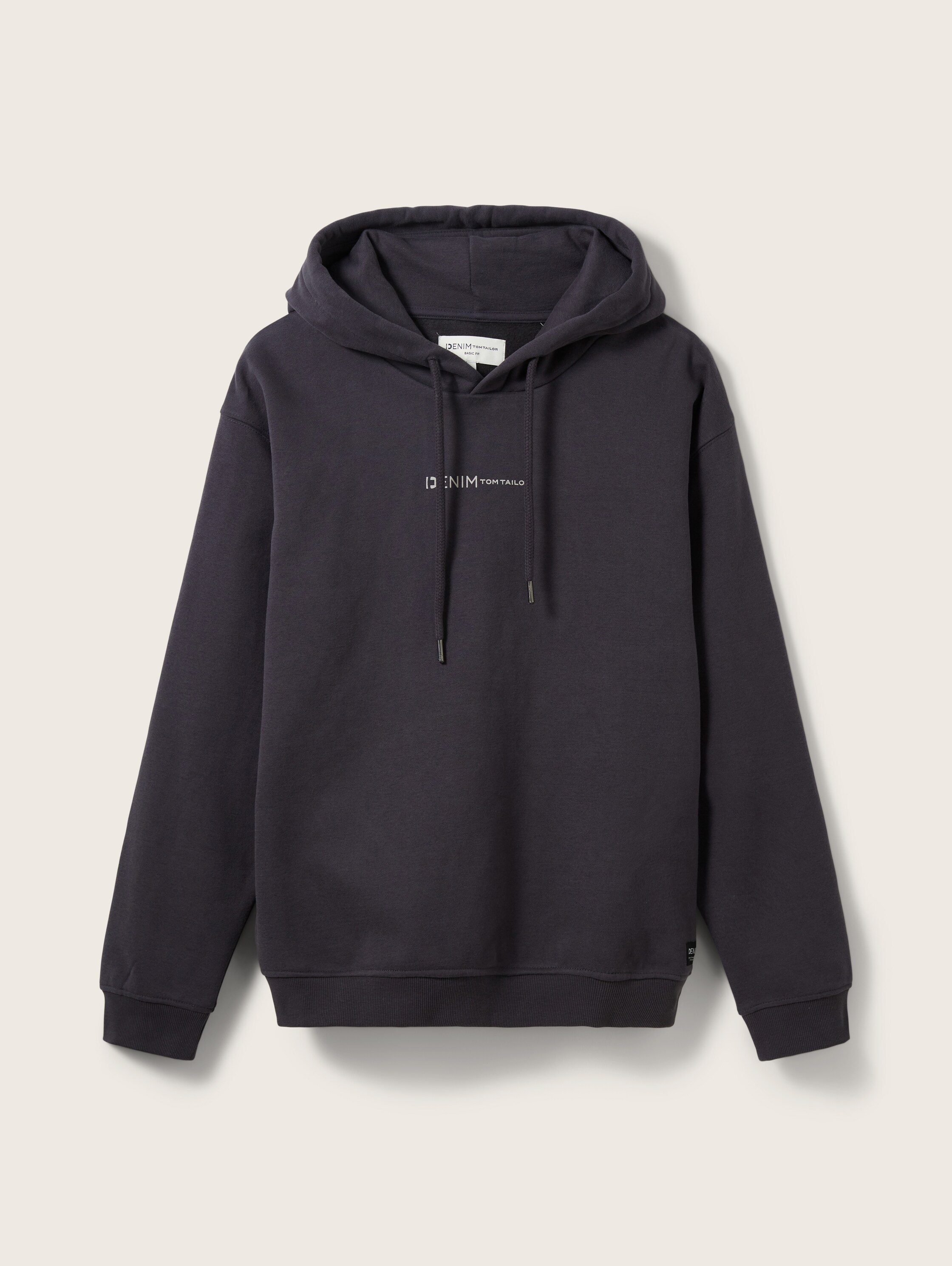 Hoodie with organic cotton - coal_grey_1 - 