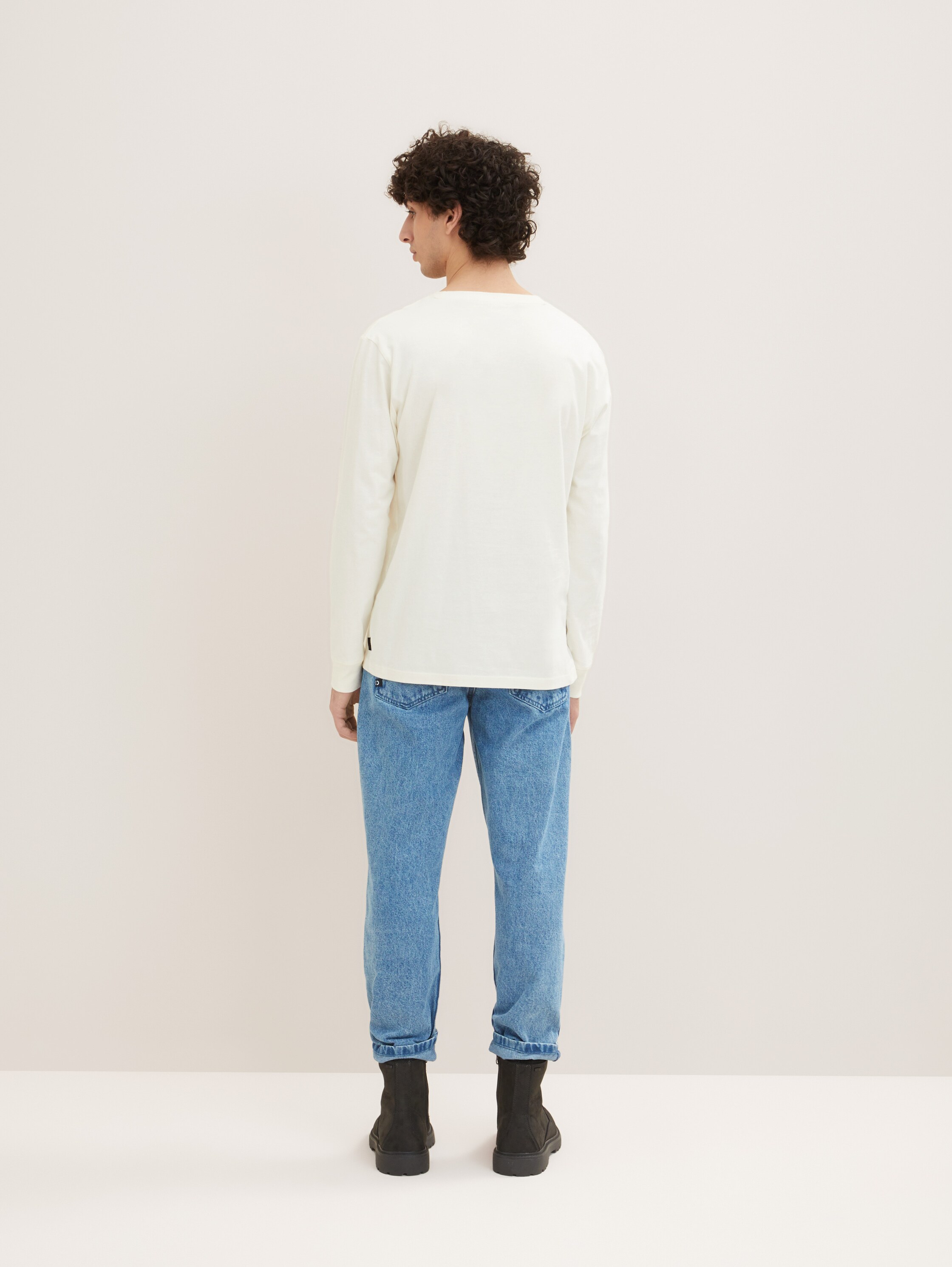 Langarmshirt mit Print - 4
