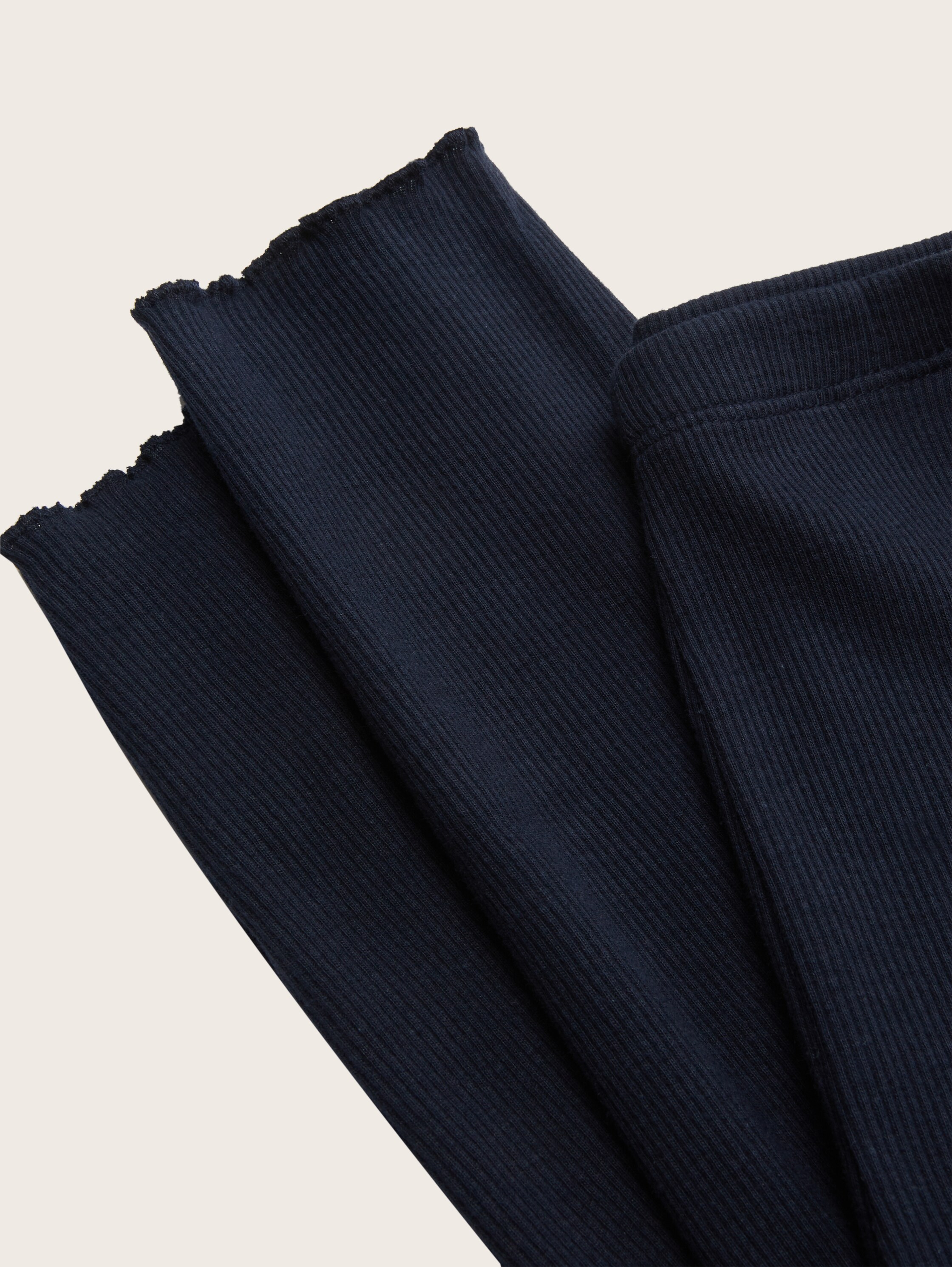Leggings à texture côtelée - sky captain blue
