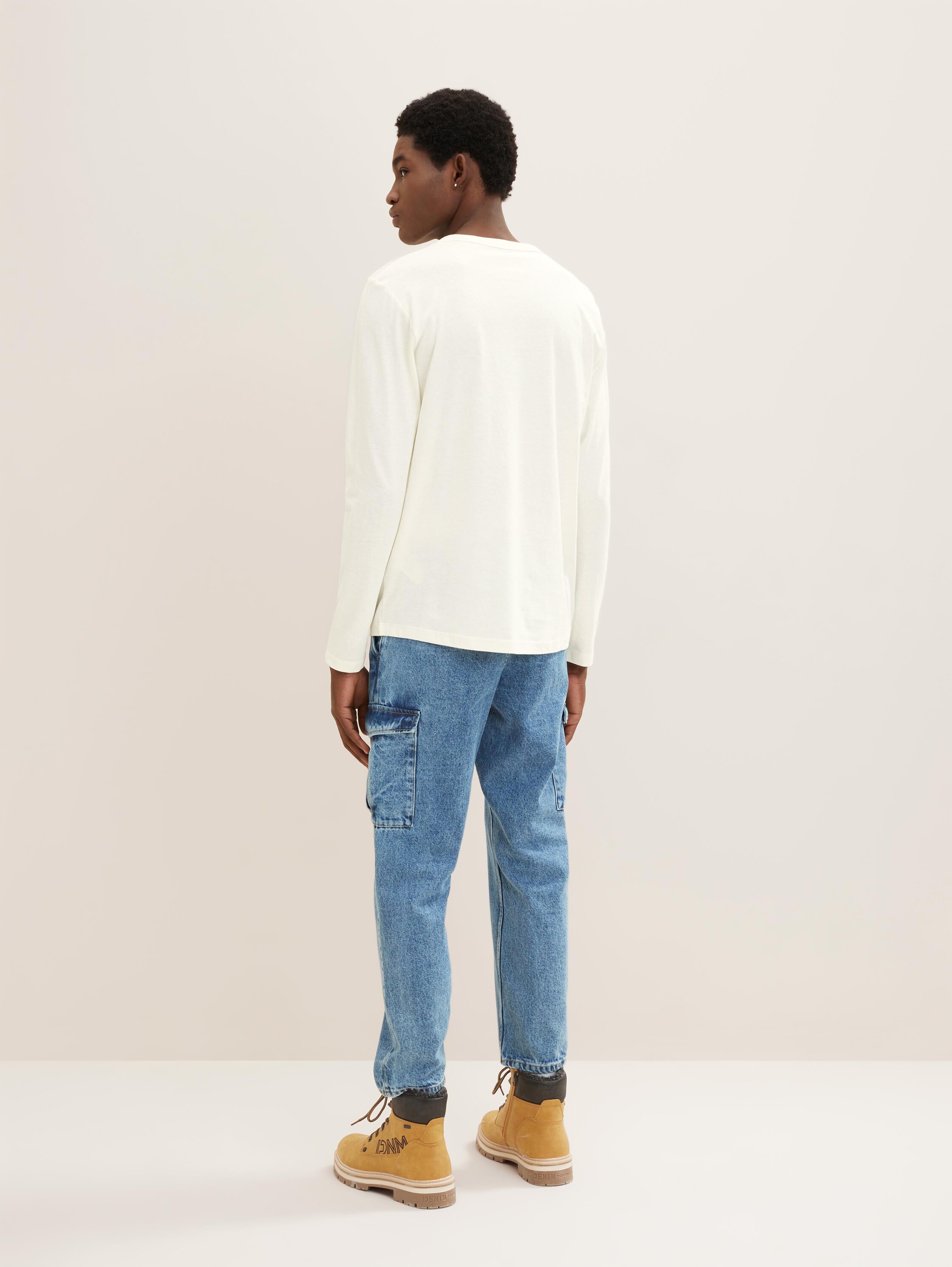 Langarmshirt mit Logo Print - 4
