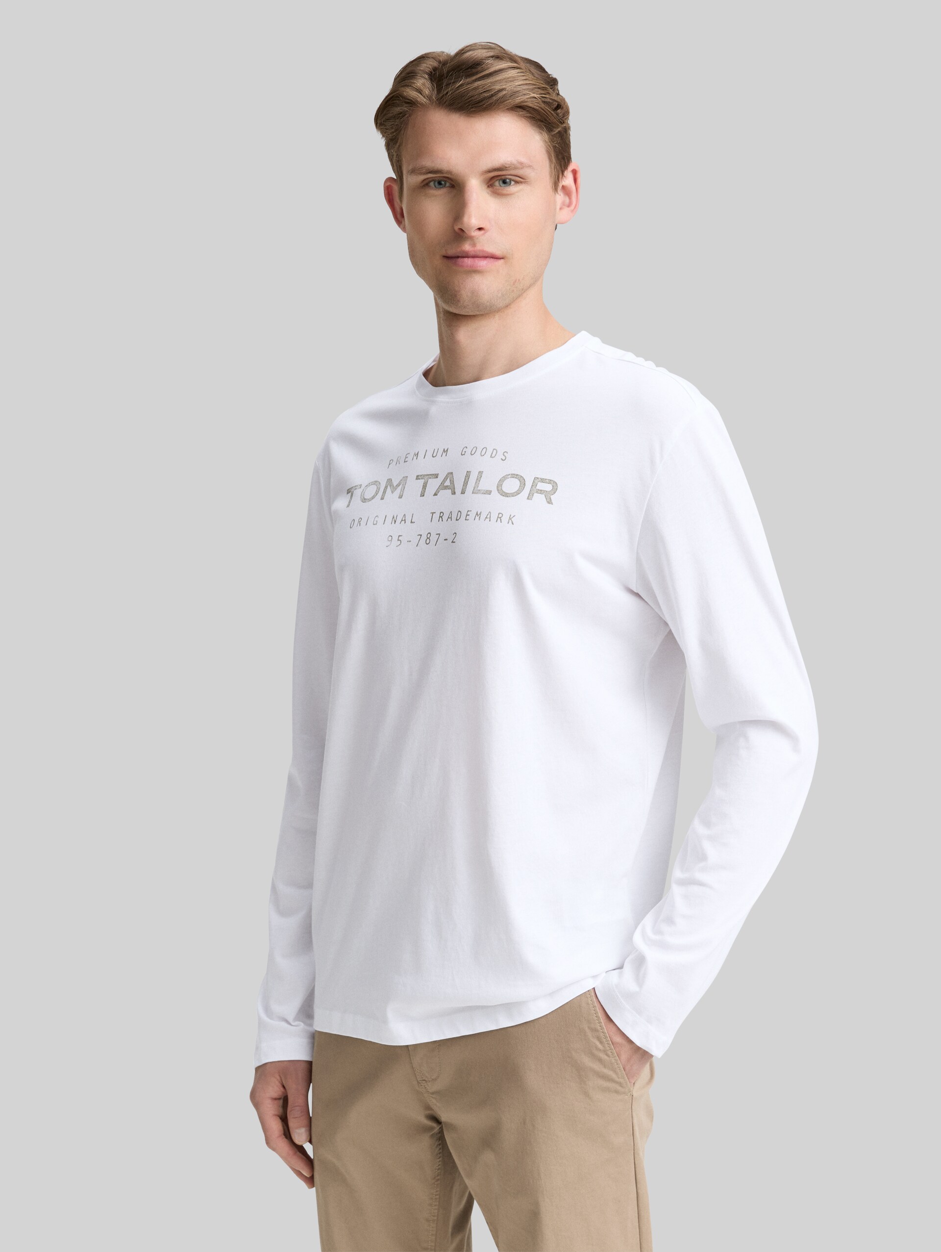 T-shirts à manches longues, lot de 2 - Black - Découpe Vue de face du modèle