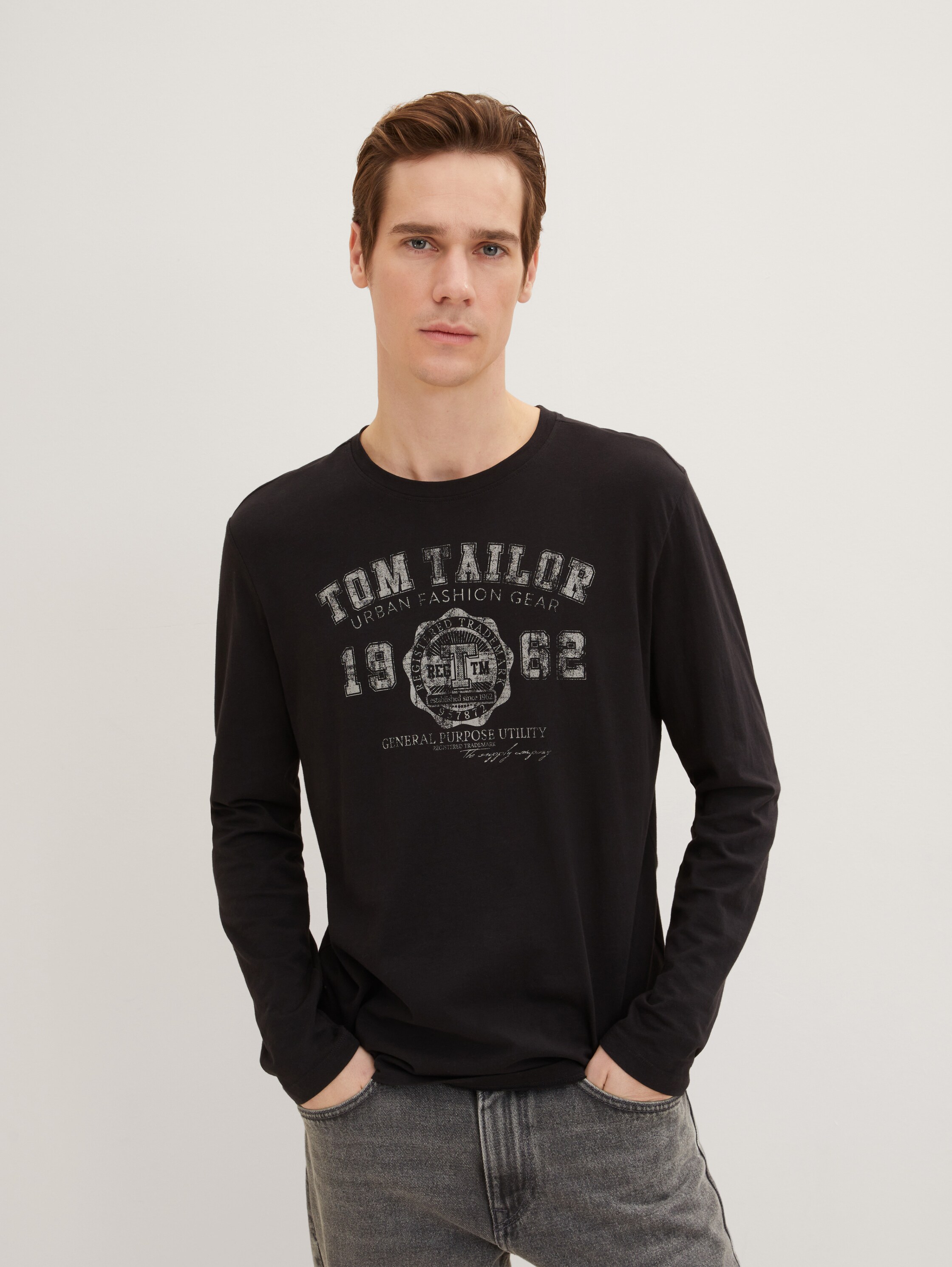 T-shirts à manches longues, lot de 2 - Black