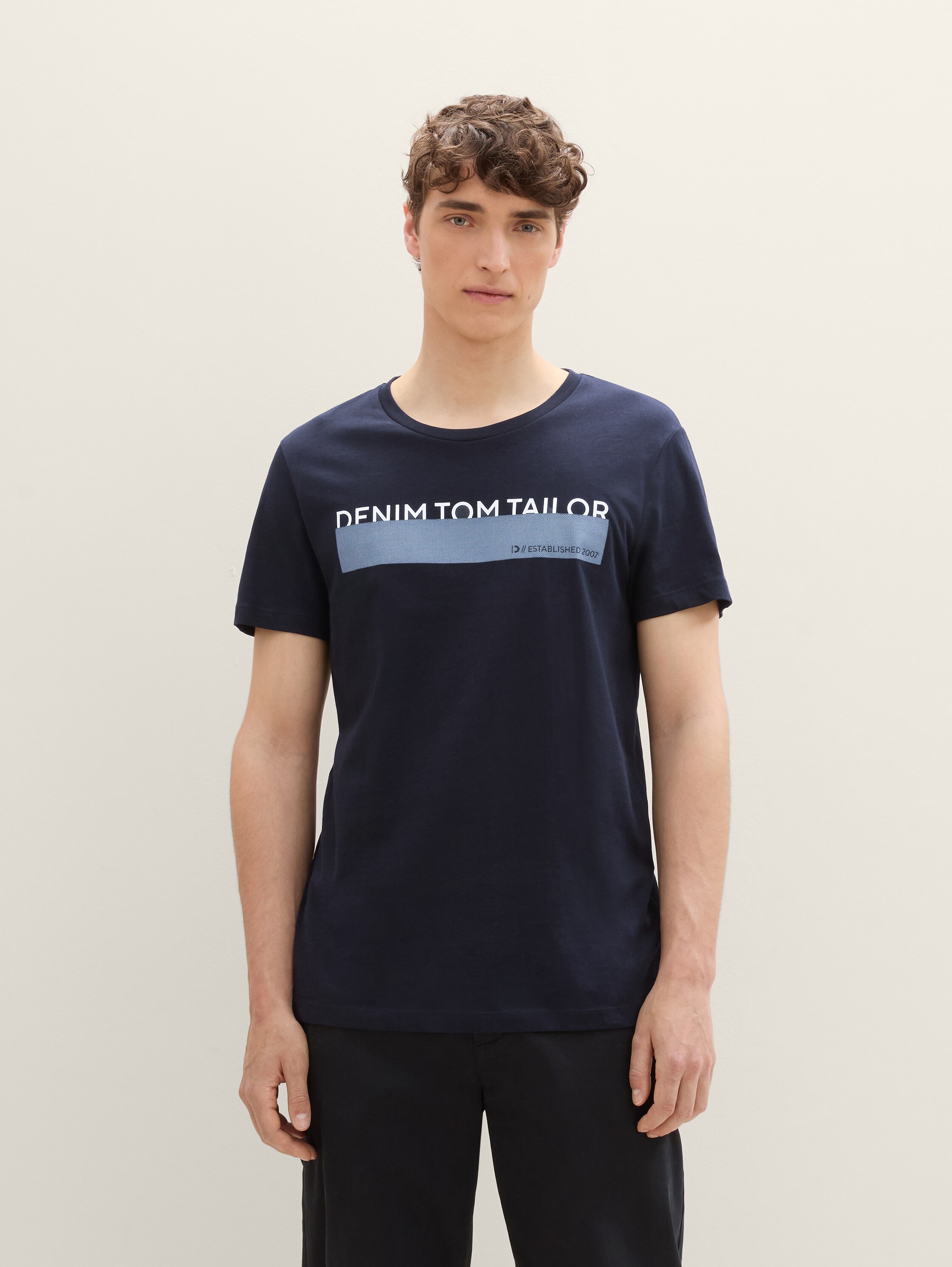 Dreierpack T-Shirt mit Print - 3
