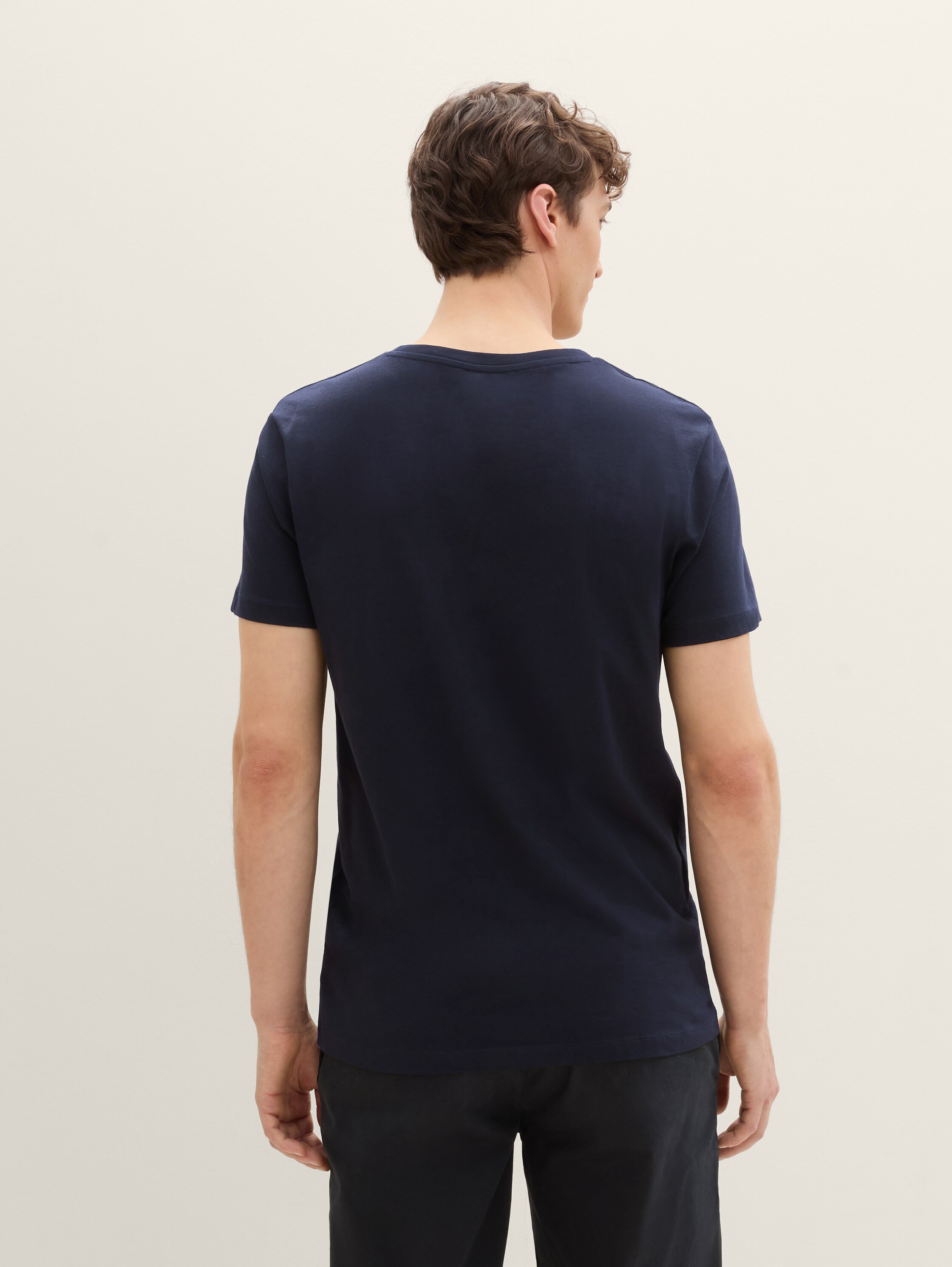 Dreierpack T-Shirt mit Print - 4