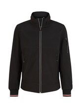 Ausgewählt, Softshell Jacke von Tom Tailor, schwarz