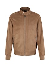 Ausgewählt, Jacke mit Stehkragen von Tom Tailor, braun