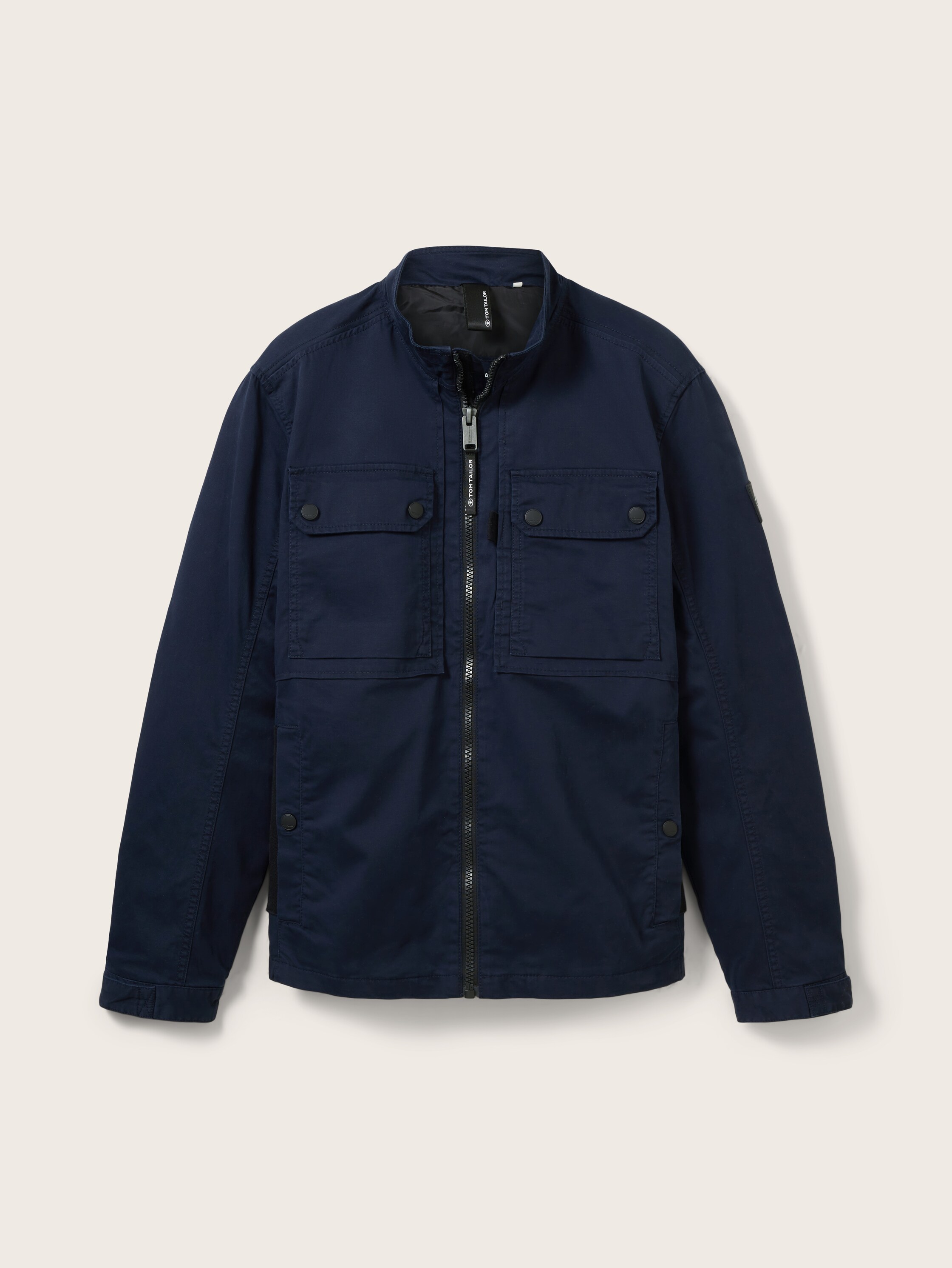 Feldjacke mit Stehkragen - sky captain blue