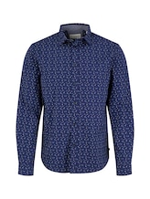 Selected, Shirt with an all-over print by Tom Tailor, blue