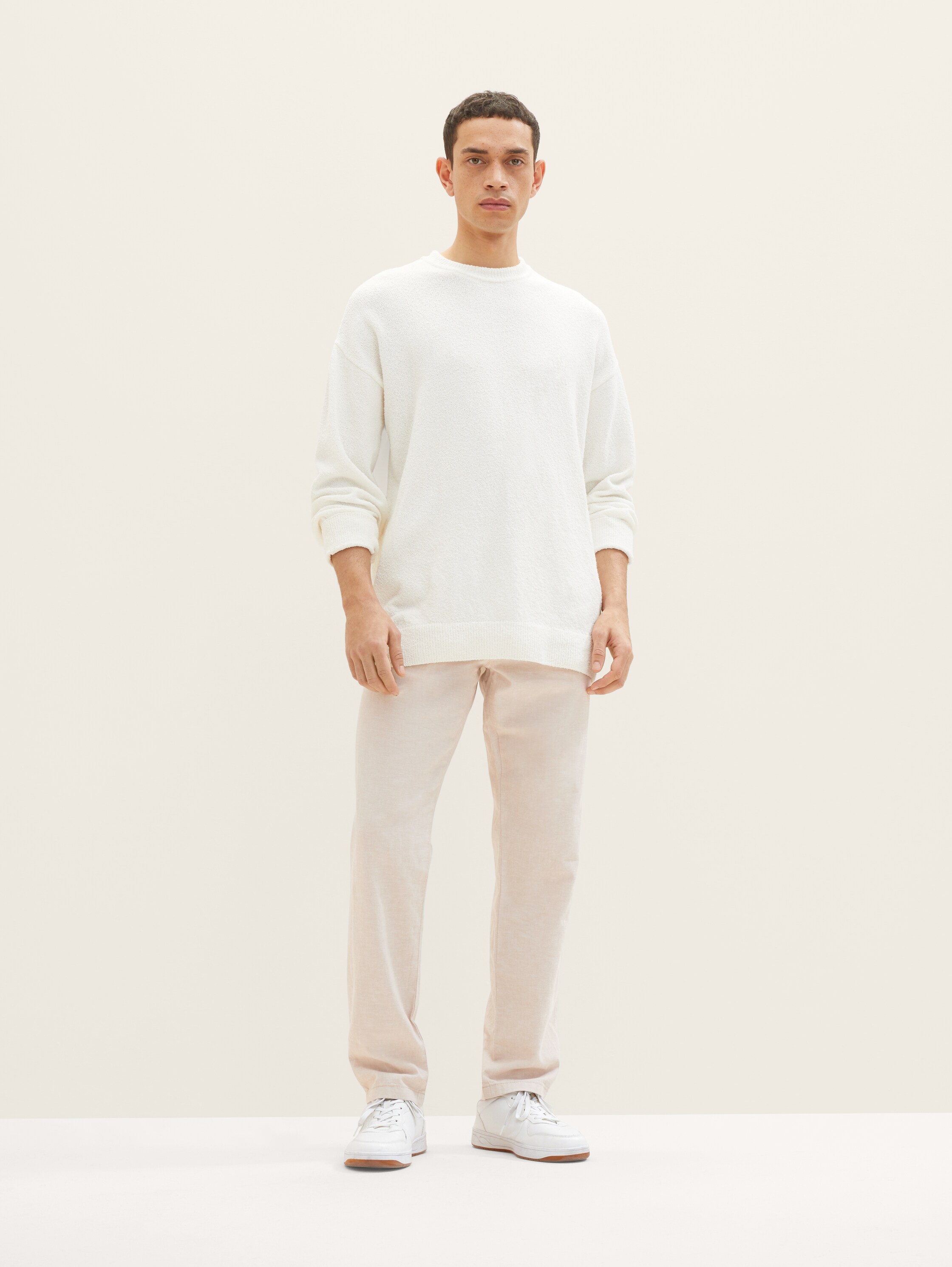 Chino Hose mit Leinen - 2