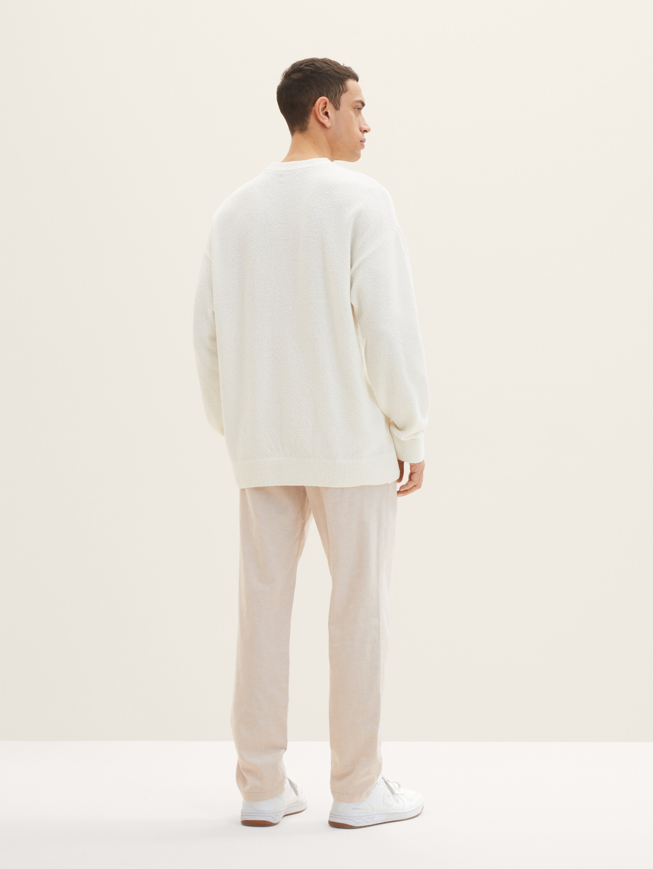 Chino Hose mit Leinen - 3